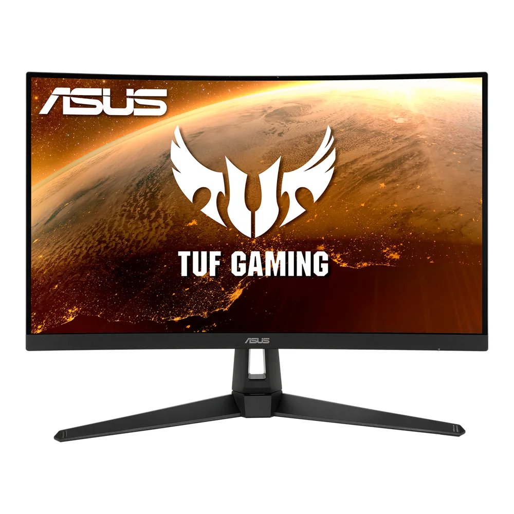 TUF Gaming 27" QHD Curved Gaming Monitor – QHD (2560x1440), 165Hz(Above 144Hz), Extreme Low Motion Blur™, Adaptive-sync, FreeSync™ Premium, 1ms (MPRT), HDR10 - VG27WQ1B