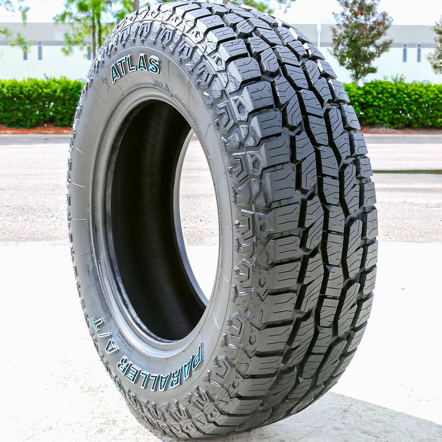 Atlas Tire Paraller A/T 275/55R20 120/117Q E 10 Ply owl All Terrain Light Truck Tire
