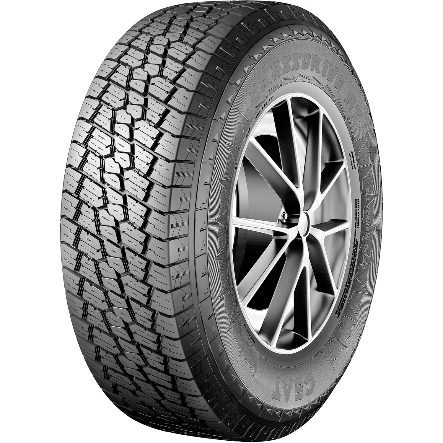 Ceat CrossDrive AT 245/75R16 120/116S E 10 Ply a/t All Terrain All Weather Light Truck Tire