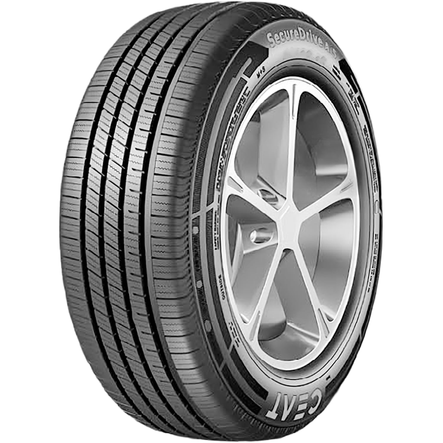 Ceat SecureDrive A/S 195/65R15 91H Performance a/s All Season Tire