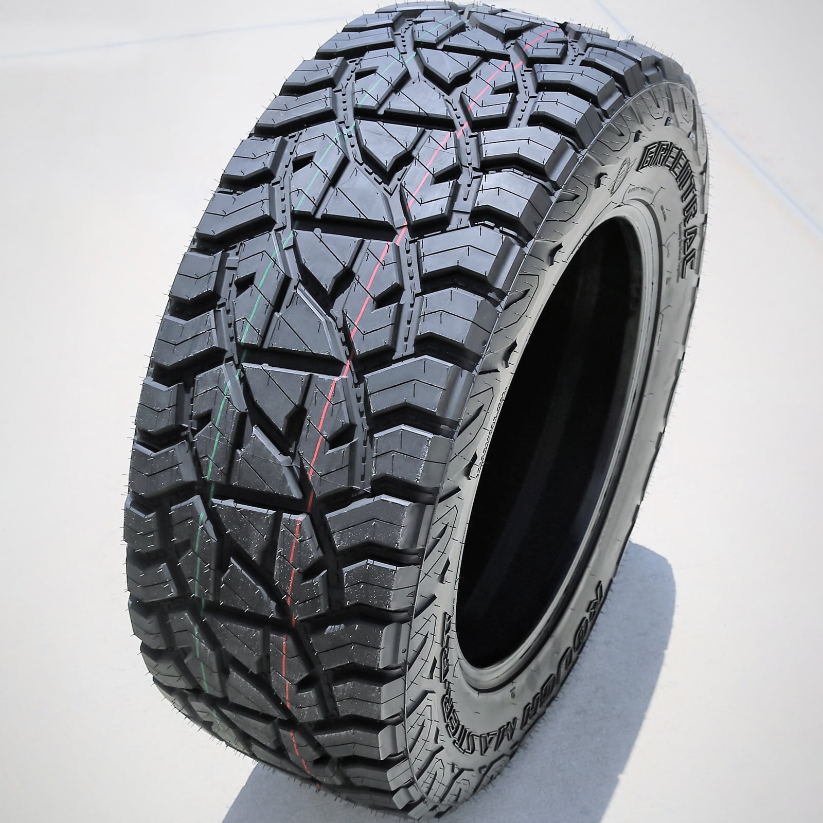 Tire Greentrac Rough Master-RT LT 275/60R20 Load E 10 Ply R/T Rugged Terrain Fits: 2016 Ram 1500 HFE, 2021-22 Ram 1500 Limited Longhorn
