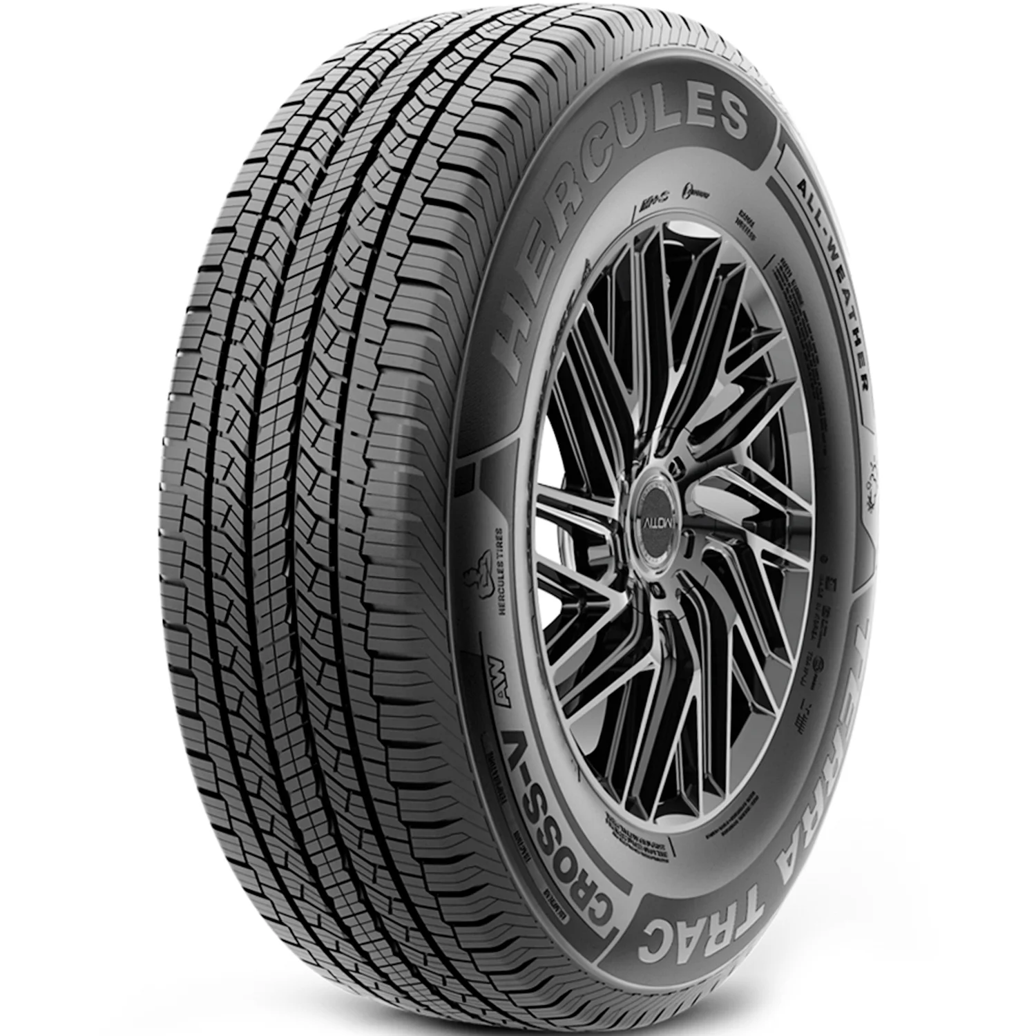 Hercules Terra Trac Cross-V AW LT265/70R17 265/70R17 123/120S E 10 Ply Light Truck Tire