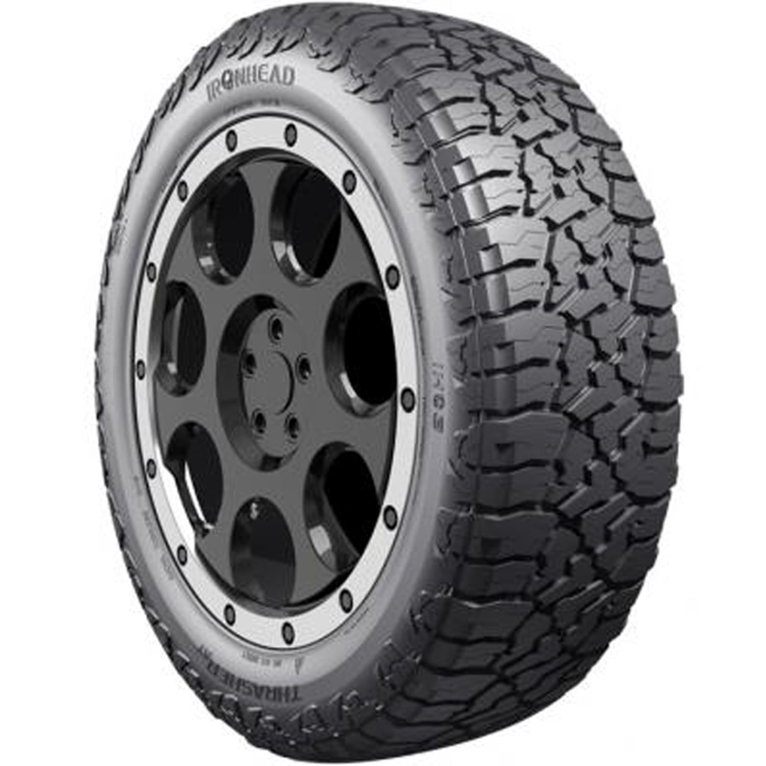 Tire Ironhead Thrasher AT IH03 275/65R18 116T A/T All Terrain Fits: 2015-23 Ford F-150 Lariat, 2019-23 Chevrolet Silverado 1500 LT Trail Boss