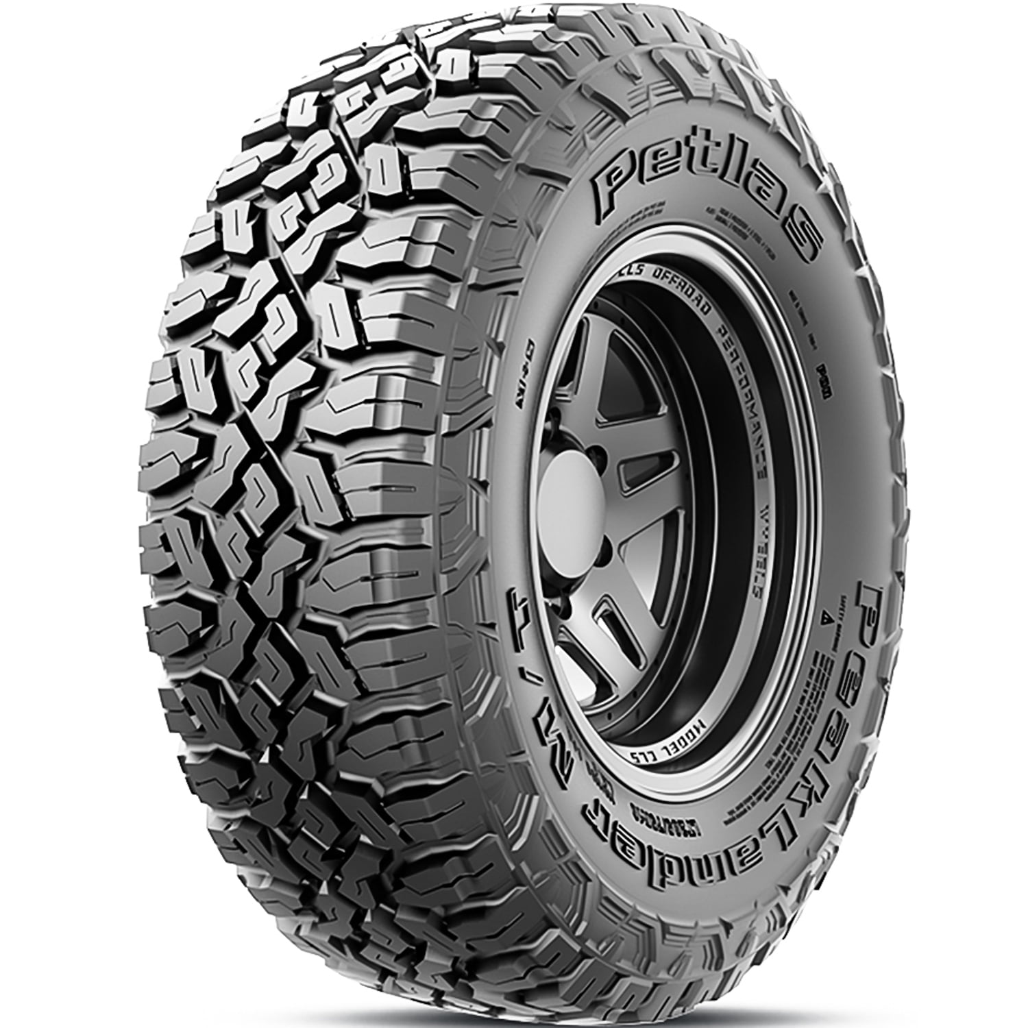 Petlas Peaklander M/T 285/75R16 116/113Q C 6 Ply mud Light Truck Tire