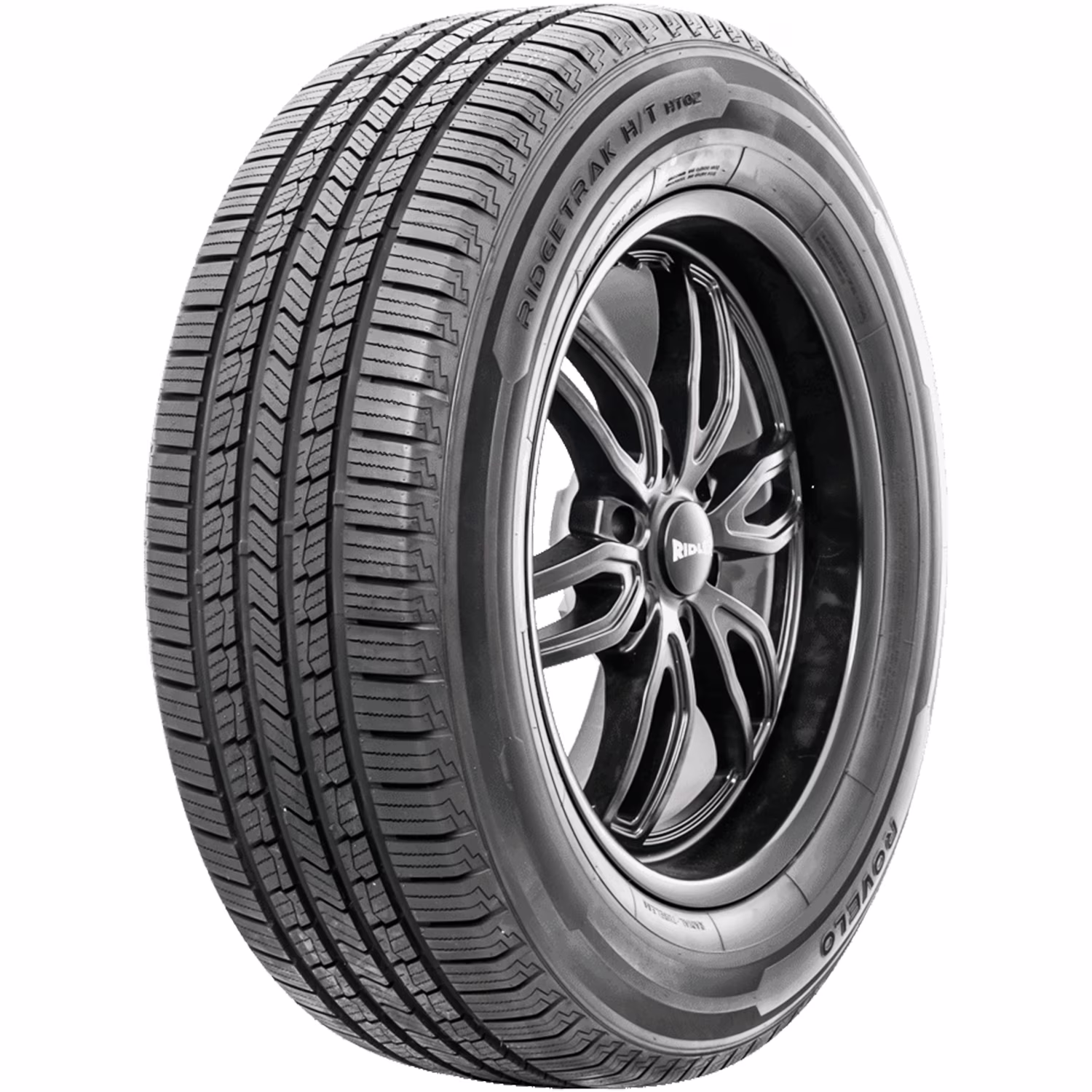 Rovelo Ridgetrak H/T HT02 LT265/75R16 265/75R16 123/120R E 10 Ply Light Truck Tire