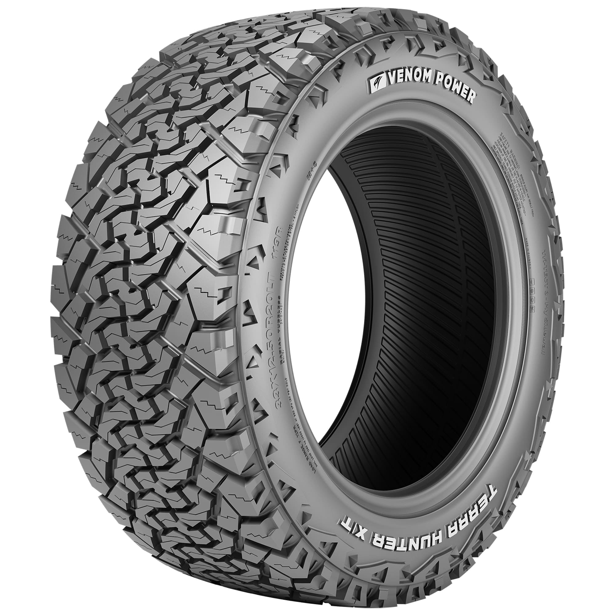 Venom Power Terra Hunter X/T Rugged Terrain LT265/70R18 124S E Light Truck Tire