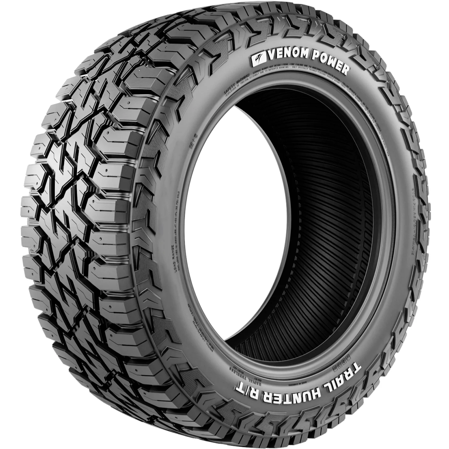Venom Power Trail Hunter R/T 275/70R18 125/122R E 10 Ply rwl Rugged Terrain Light Truck Tire