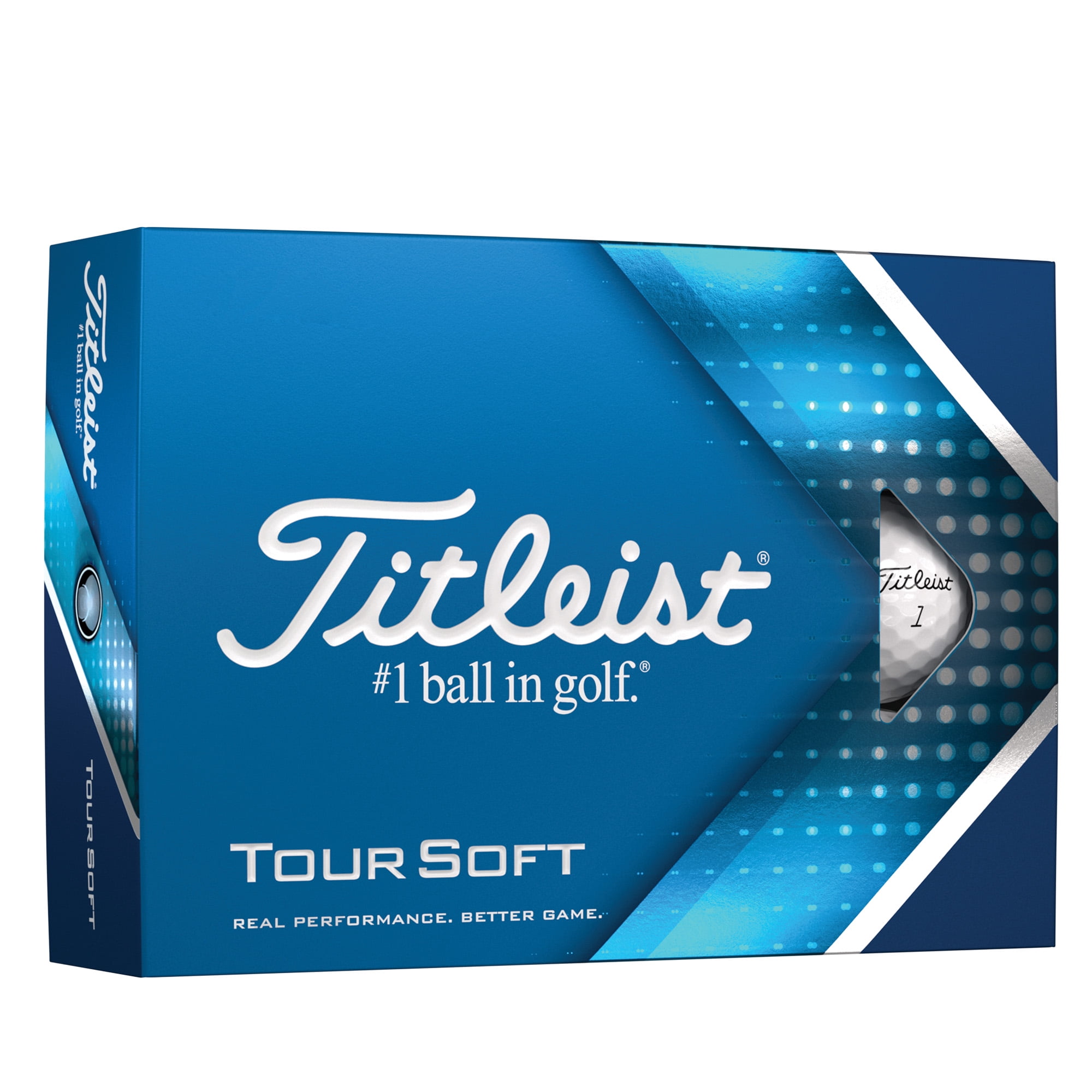 Titleist 2022 Tour Soft Golf Balls, 12 pack, White