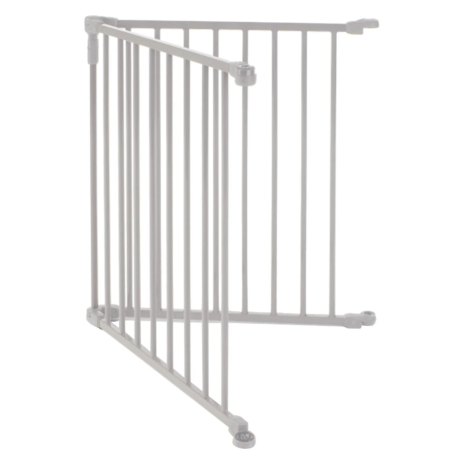 Toddleroo by North States 3-in-1 Superyard Baby Play Yard Two-Panel Extension, Taupe Metal