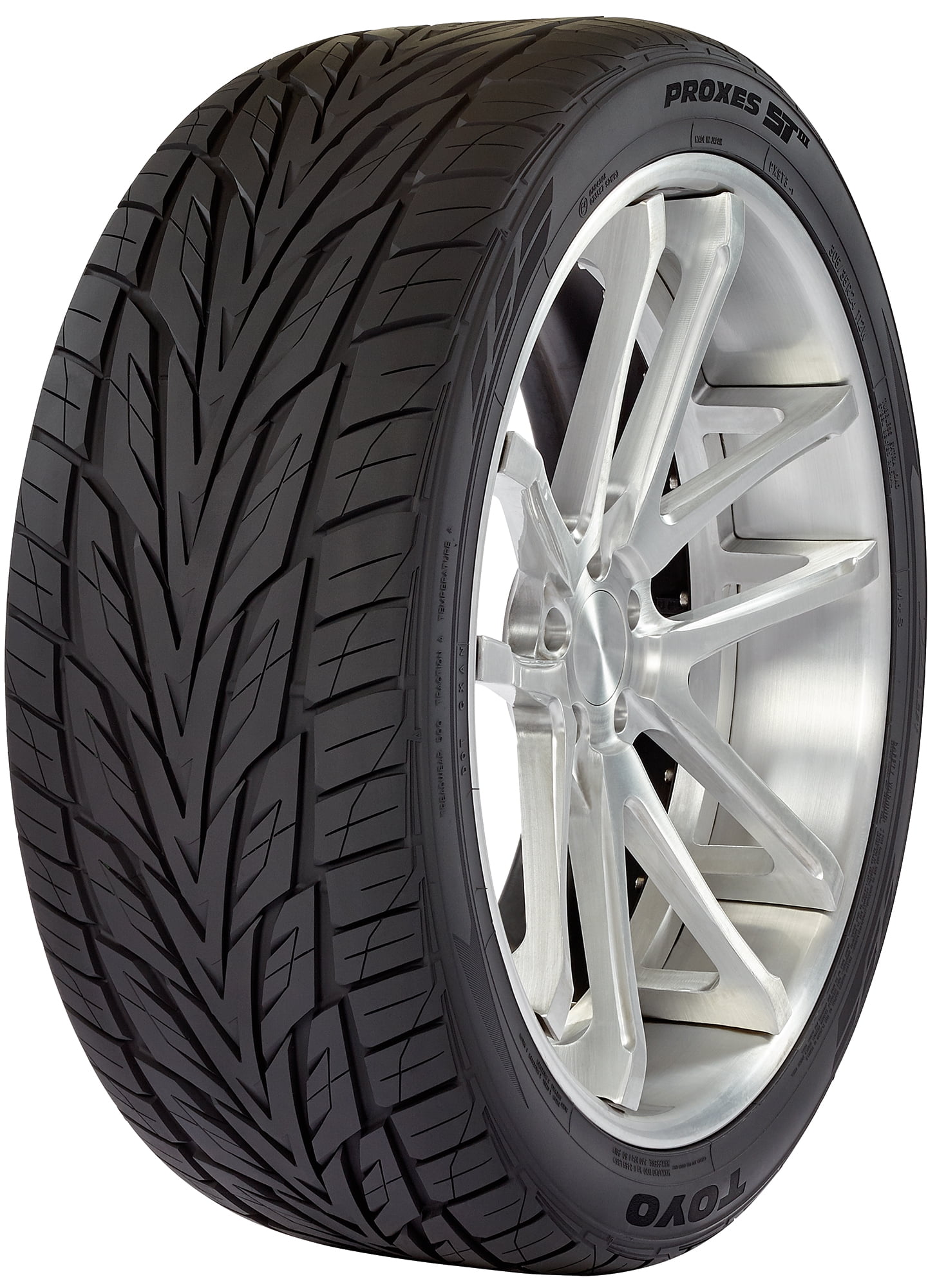 Toyo Proxes ST III 265/35R22 102 W Tire Fits: 2021-23 Tesla X Plaid, 2021 Volvo XC60 T8 Recharge Polestar