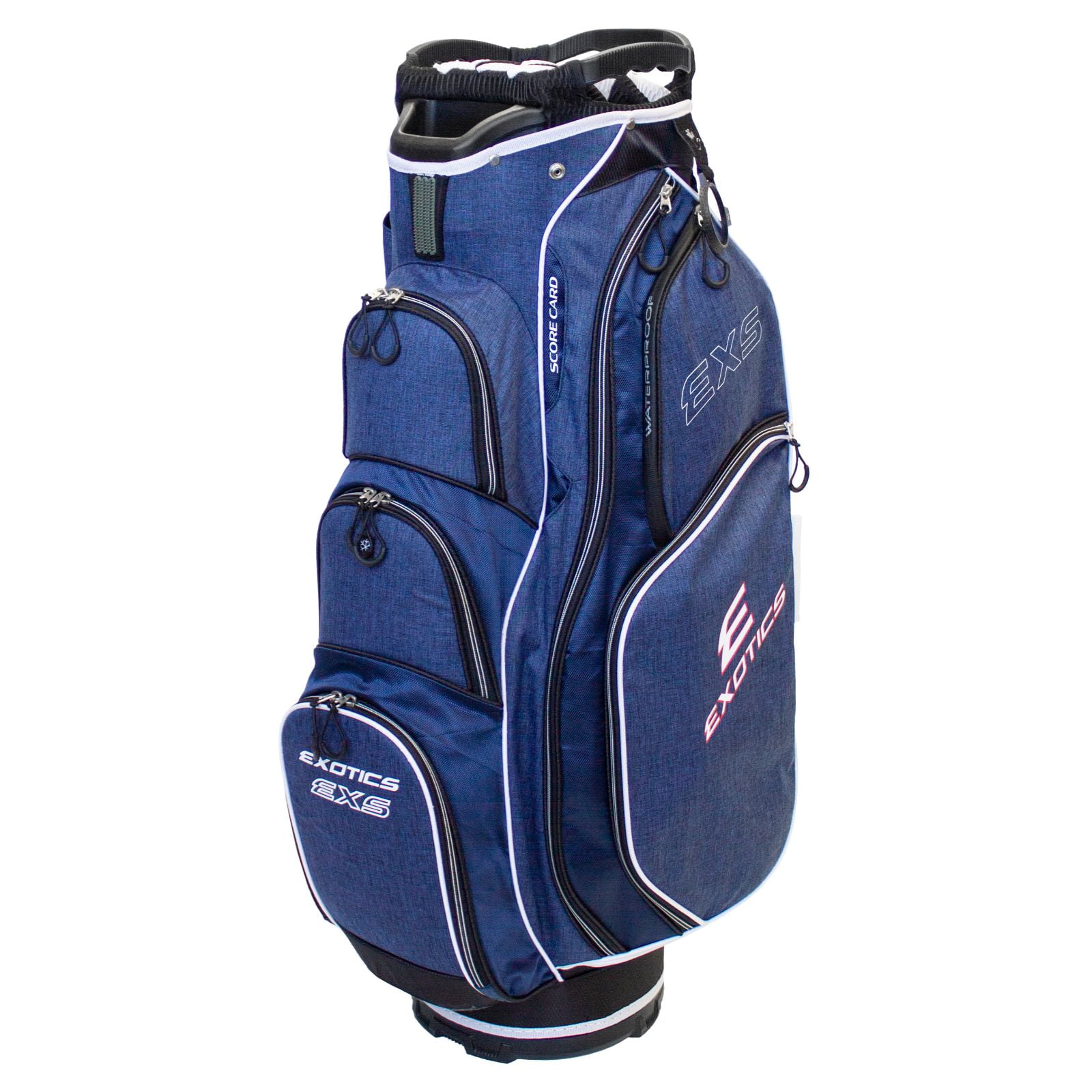 Tour Edge Exotics Xtreme Cart 7.0 Golf Club Bag in Blue with White