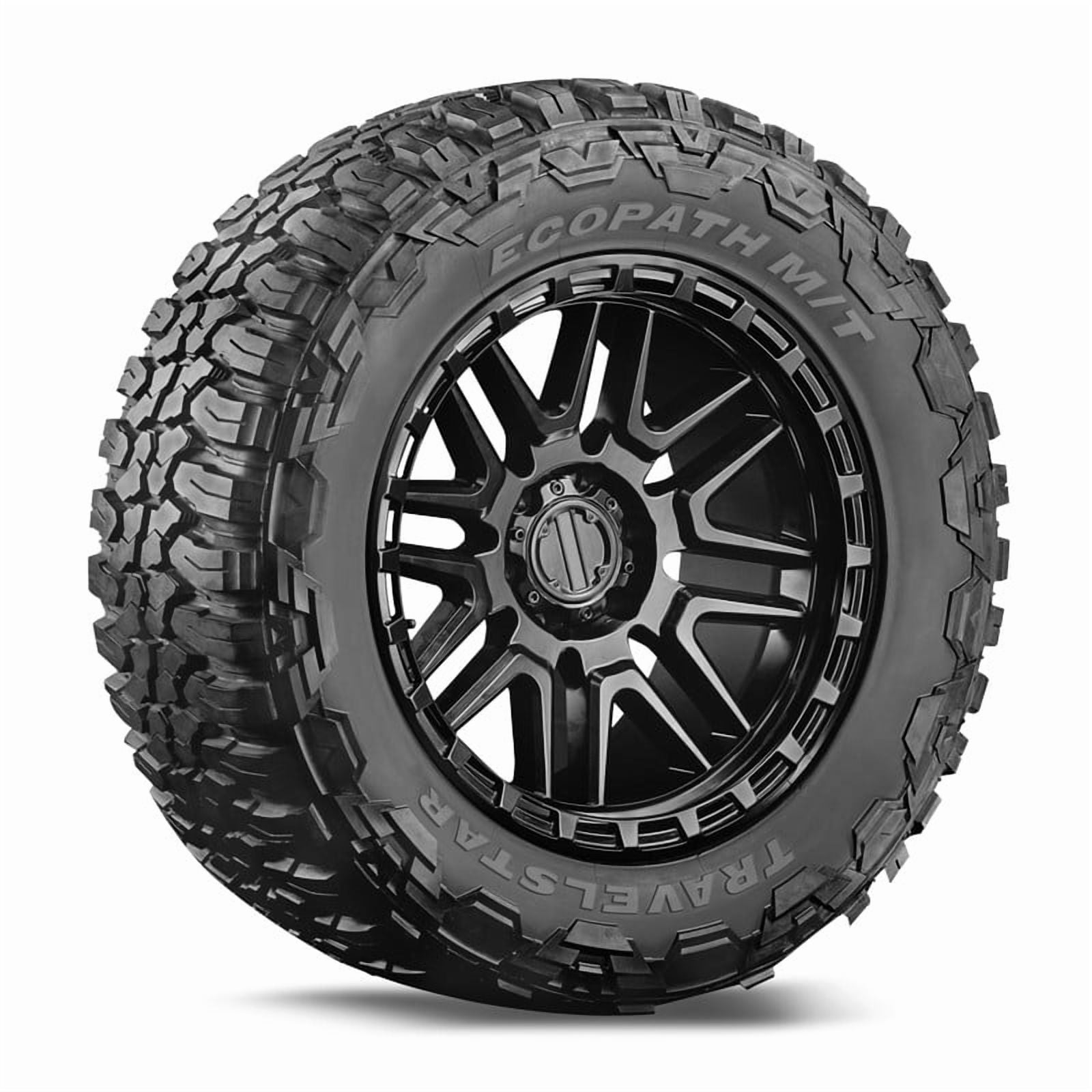 Travelstar EcoPath M/T LT265/70R17 10 PR Load Range E 121Q SUV Light Truck Mud Terrain Tire 265/70/17(Tire Only)