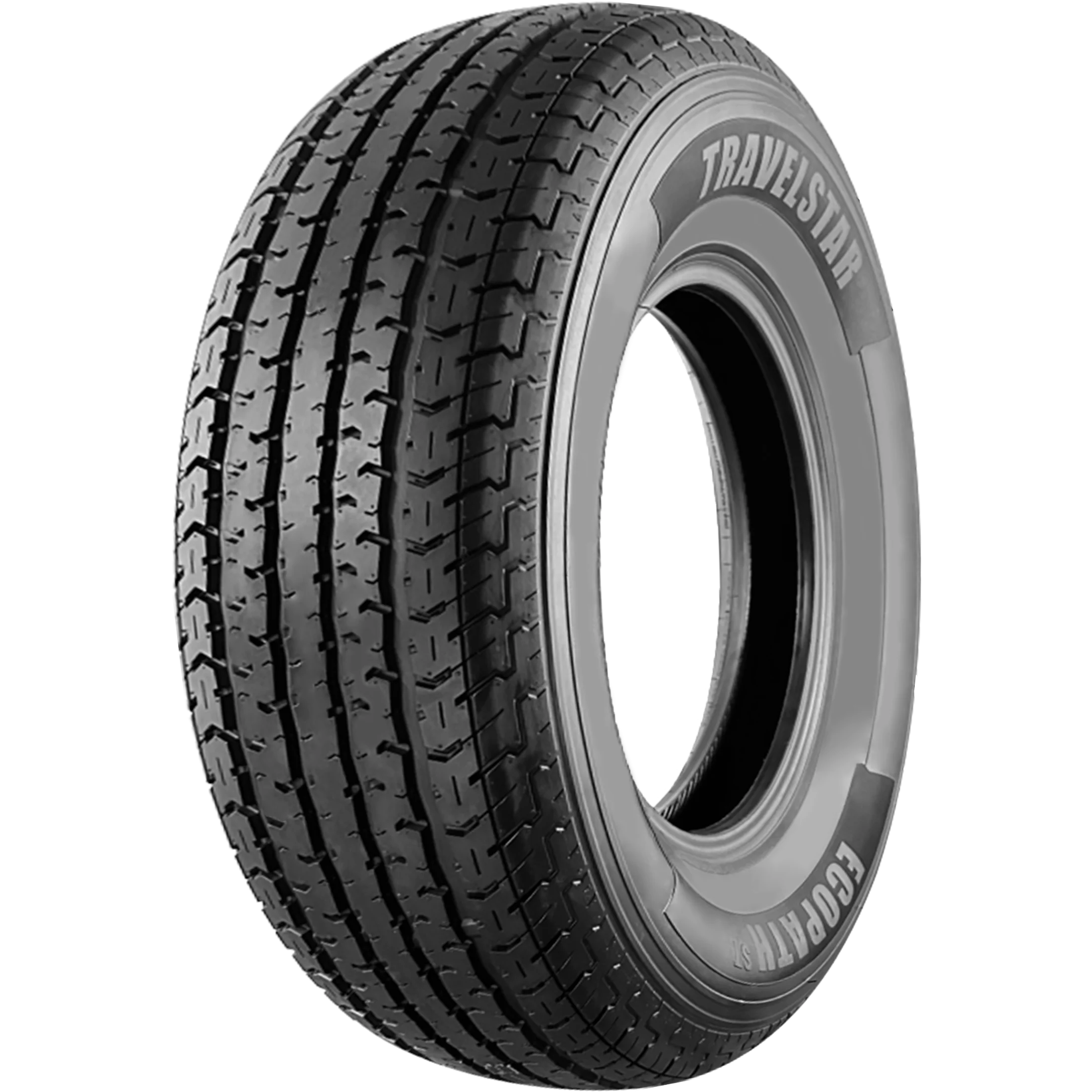 Travelstar Ecopath ST ST235/80R16 12 Ply 127M Load F Radial Trailer Tire - ST 235/80/16(Tire Only)