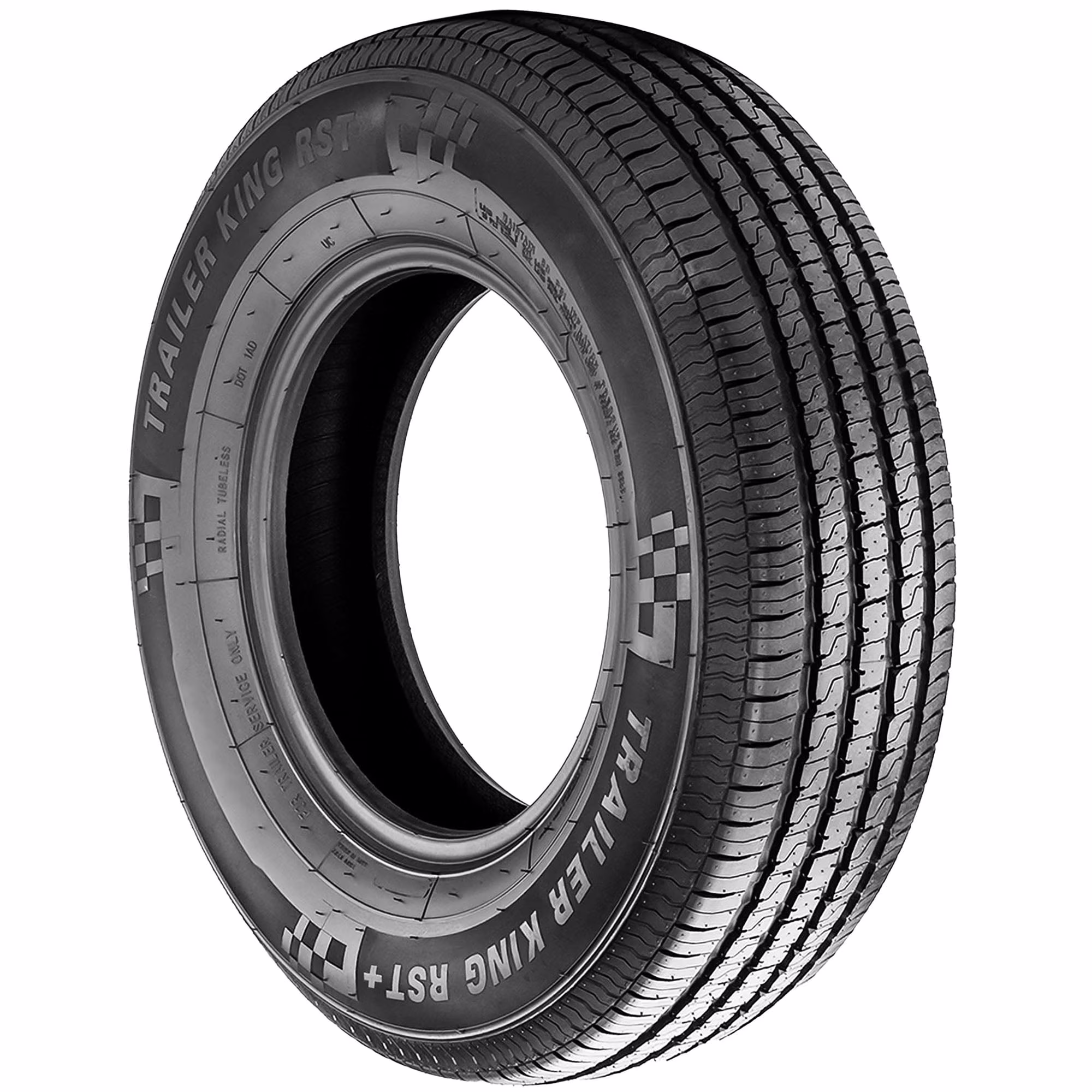 Trailer King RST II ST175/80R13 D/8PLY Trailer Tire (Tire only)