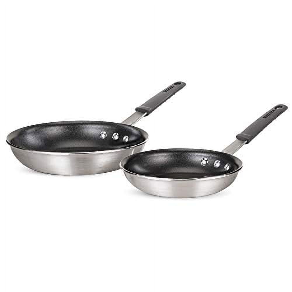Tramontina 2-piece Fry Pan with Non-stick Silicone Grips