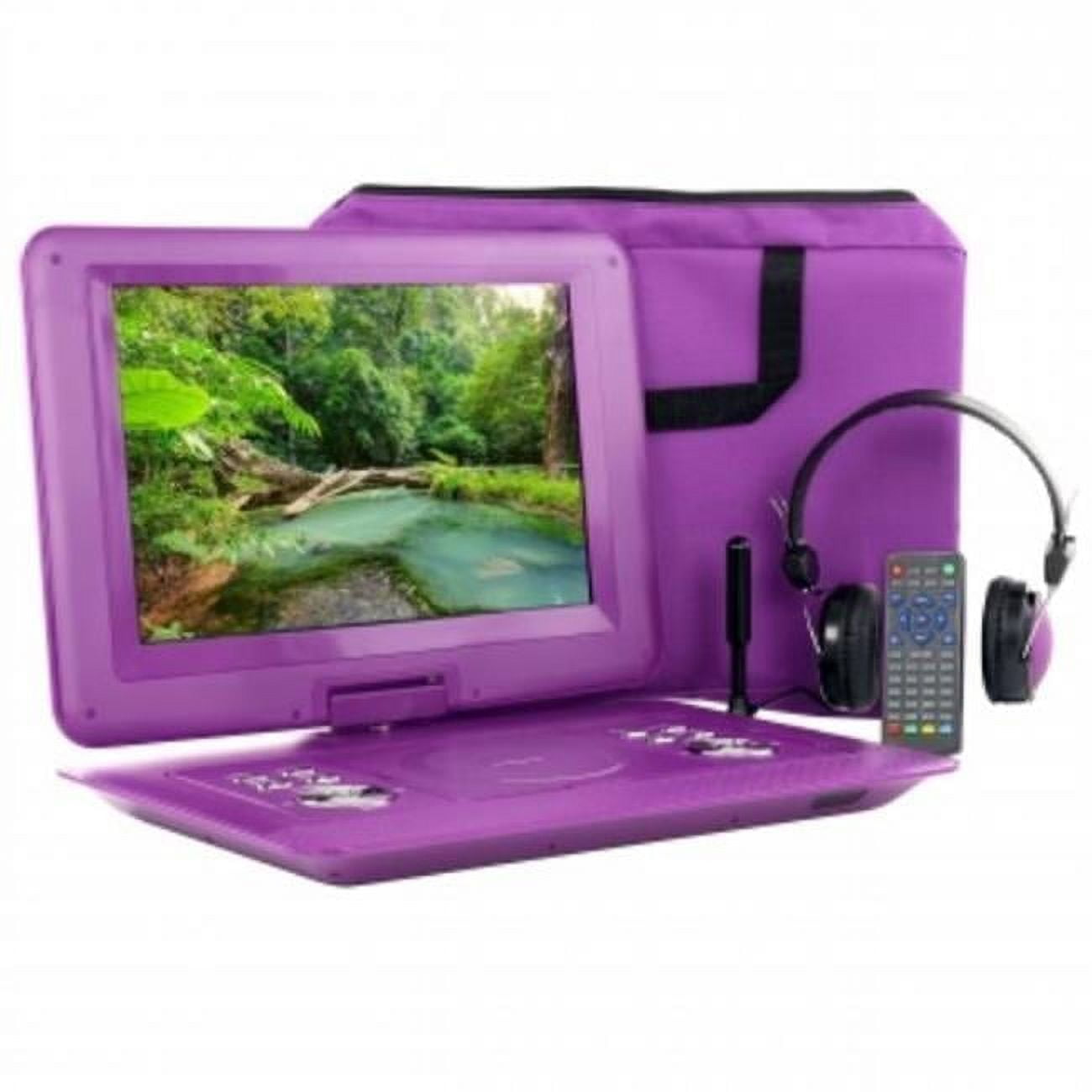 Trexonic 14.1 Inch Portable DVD Player with Swivel TFT-LCD Screen and USB,SD,AV,HDMI Inputs