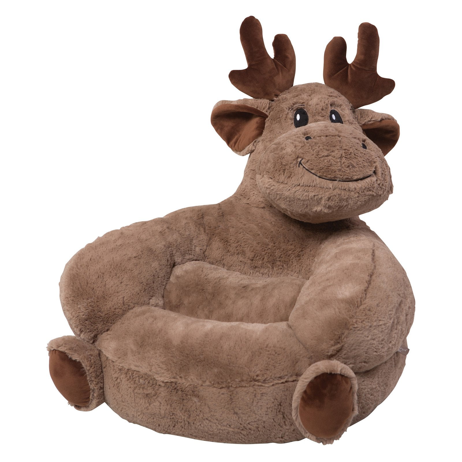 Trend Lab Toddler Plush Brown Moose Character Chair