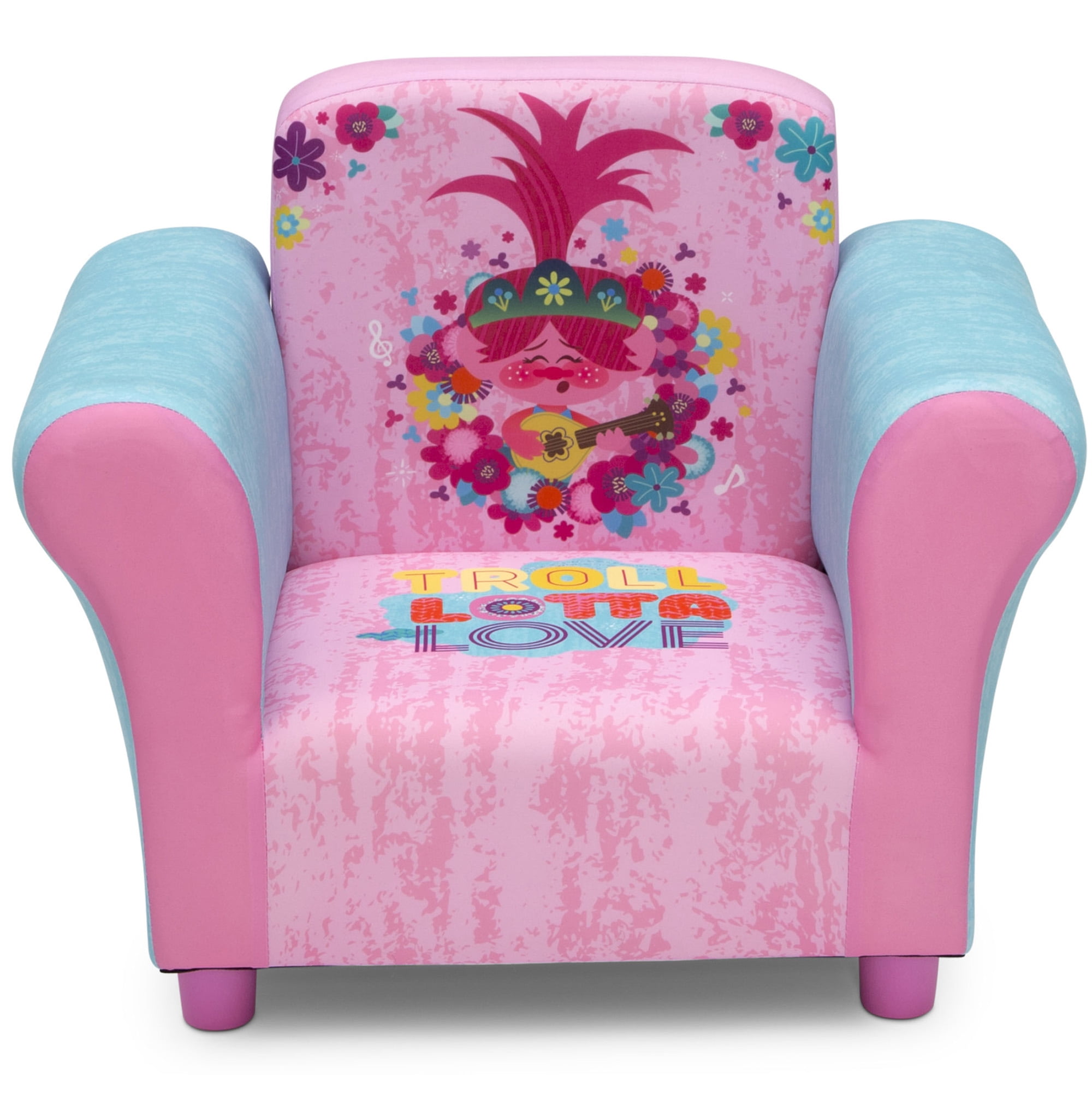 Trolls World Tour Upholstered Chair by Delta Children