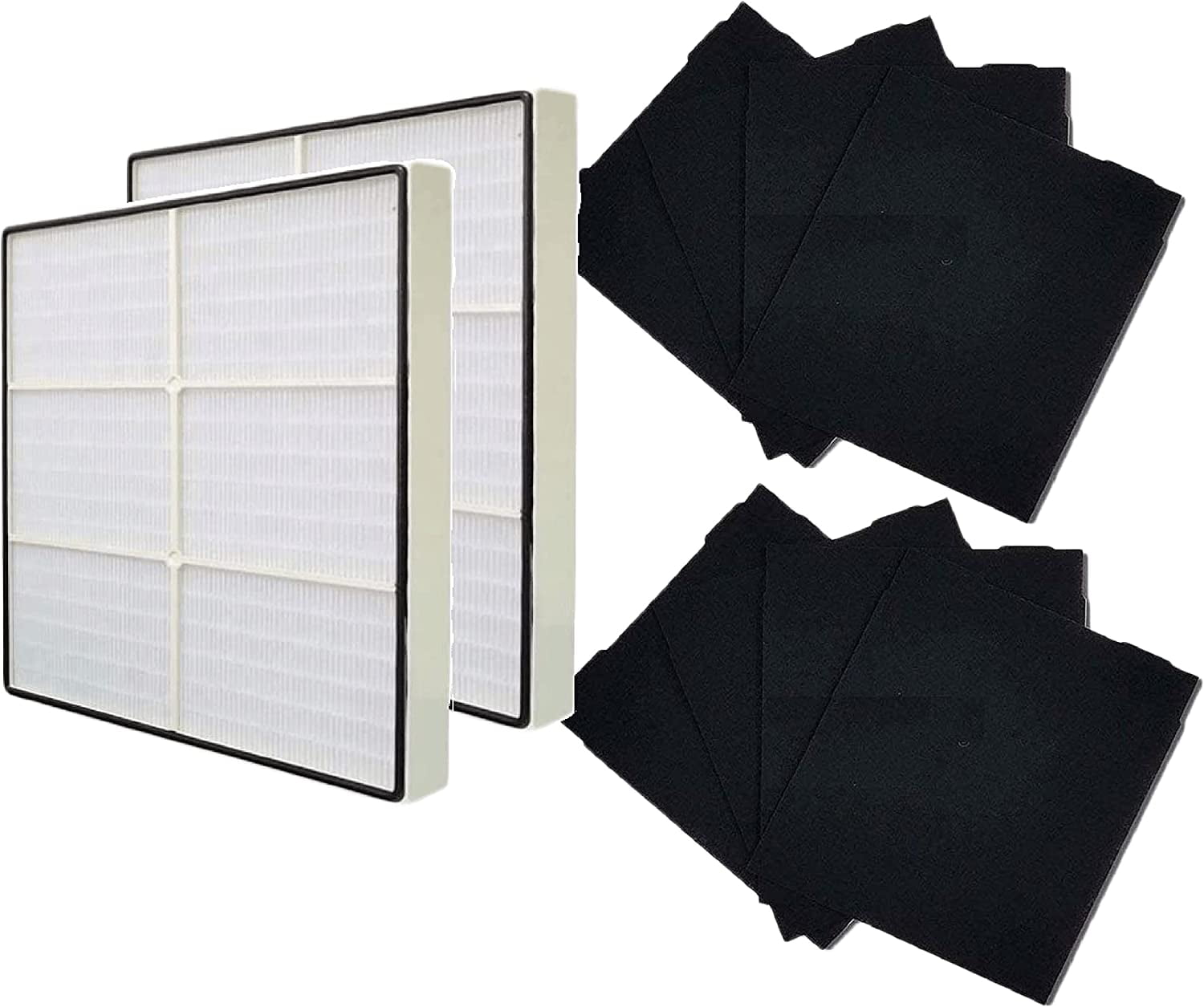True HEPA Carbon Pre Filter Set For Sears Kenmore 83375, 83376, 83200, 83202 (Progressive 335), 83230, 83354, 83355 & 295 Series, 2 Packs