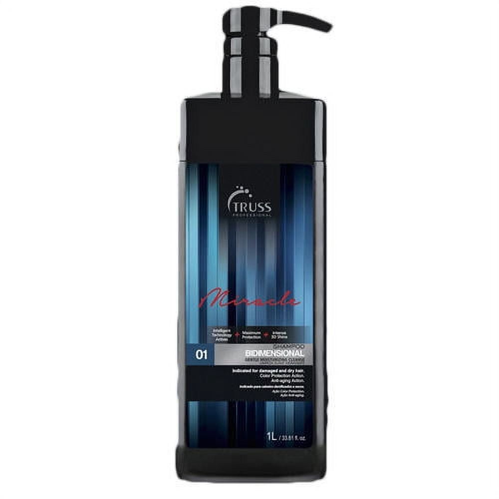 Truss Bidimensional Shampoo, Gentle Moisturizing Cleanse - 33.81 fl oz/1 L