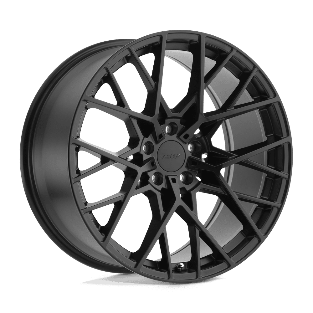 Tsw Sebring 18X8.5 5X114.3 40Et 72.1Cb Matte Black Wheel