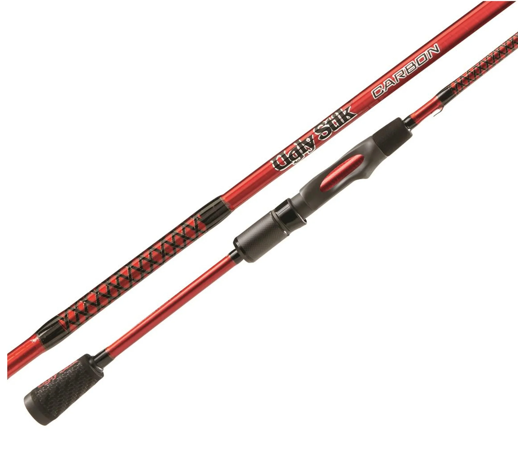 Ugly Stik Carbon Spinning Rod, 6'6" Medium Fishing Rod, 2 Piece