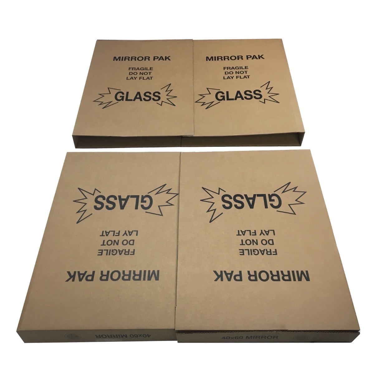 UBMOVE Picture & Mirror Moving Boxes 8 Sets (6) 30x40" (2) 40x60"