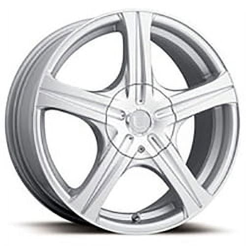 ULTRA 403s winter slalom 18x7.5 +45et 72.62mm bright silver with ultra armor all-season coating wheel Fits select: 2015-2023 NISSAN ALTIMA, 2008-2022 HONDA ACCORD
