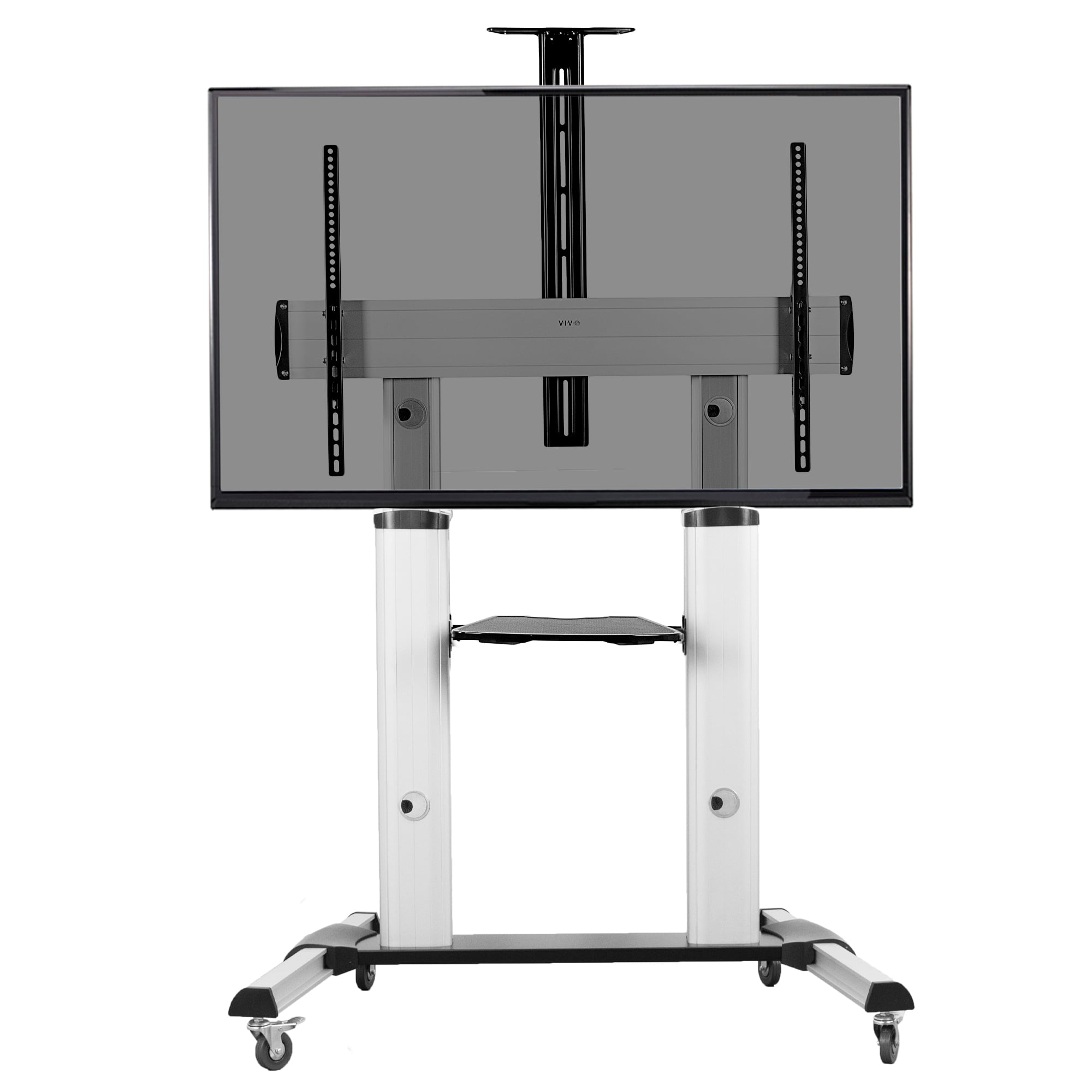 Ultra Heavy Duty Mobile Stand TV Cart Mount, Fits 32" to 100" Flat Screens