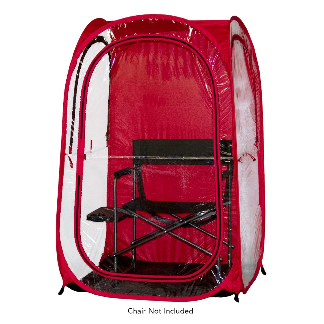 Under the Weather InstaPod Stay Warm & Dry Weather Pod, Red, XL