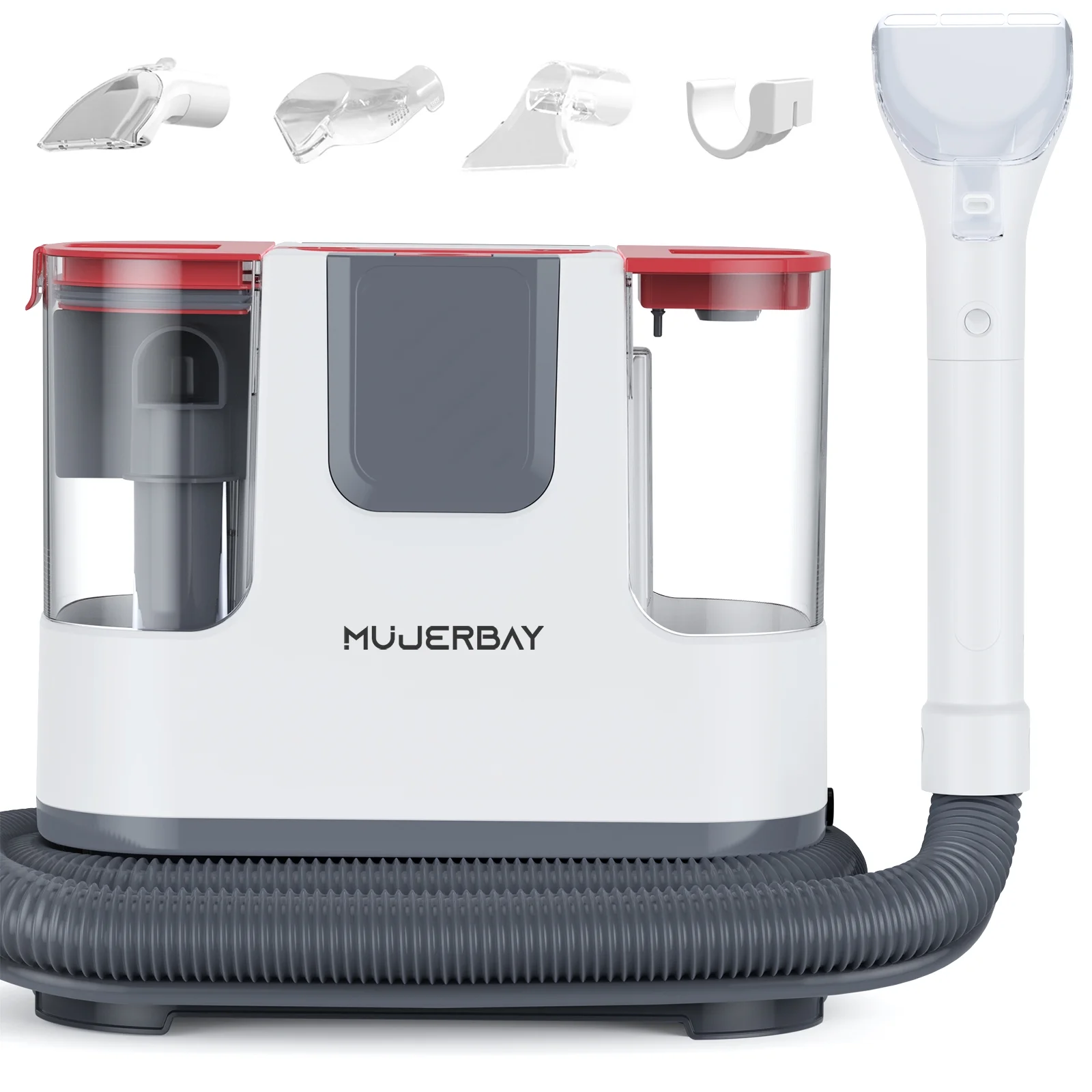 Aeitto 12Kpa Portable Furniture Water Extractor - Odor/Stain Removal, Ideal for Sofa, Carpet, Car, Pet Messes