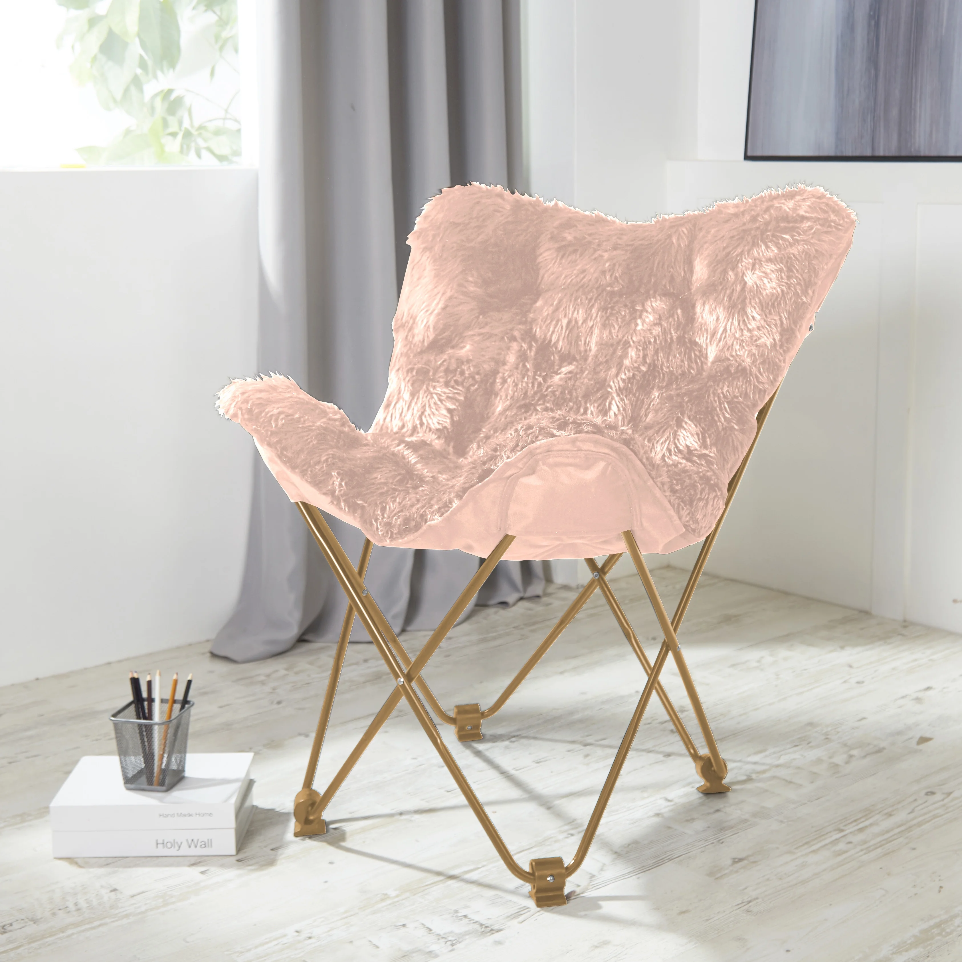 Urban Shop Mongolian Butterfly Chair, Available in Multiple Colors