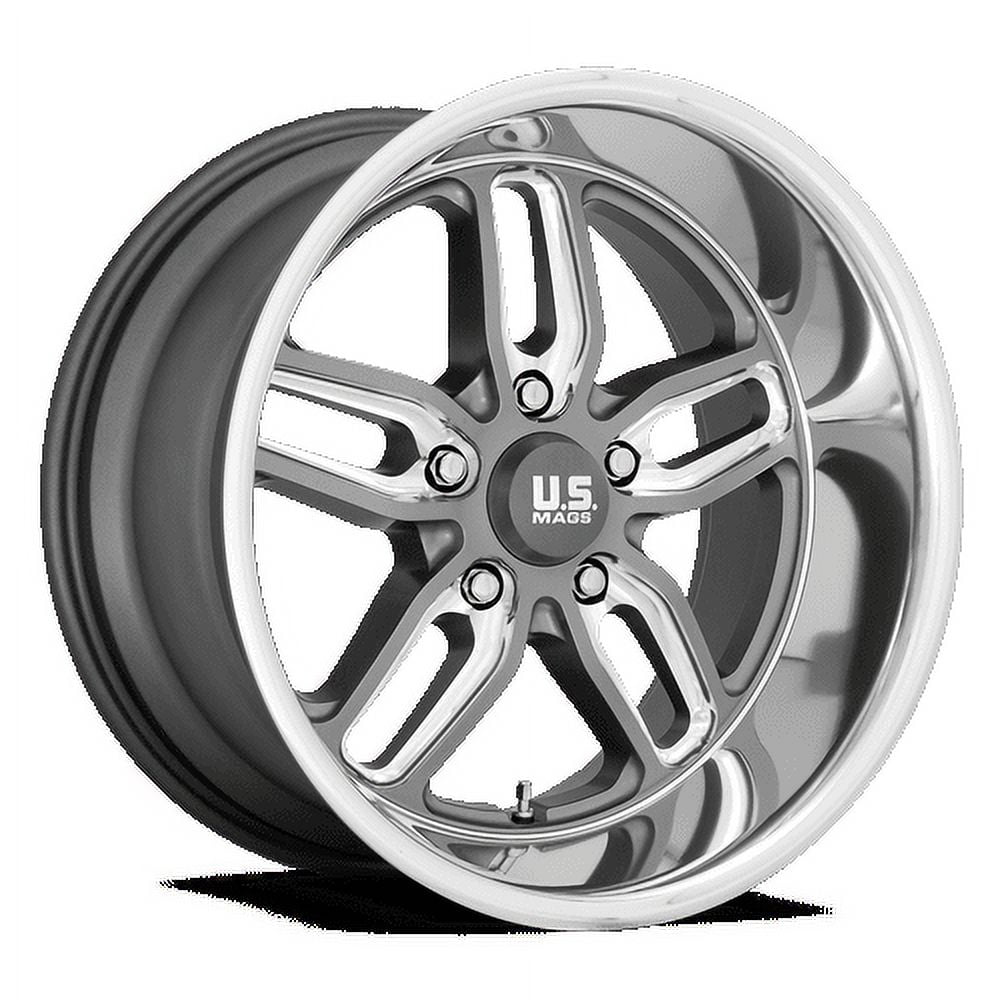 Us Mag Cten 20X8.5 Matte Gunmetal Milled Wheel
