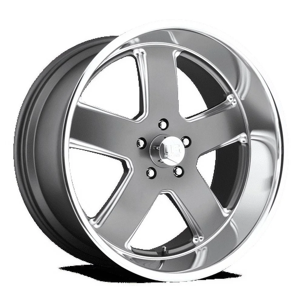 Us Mag U118 Hustler 22X9 5X127 1Et 72.56Cb Matte Gun Metal Wheel