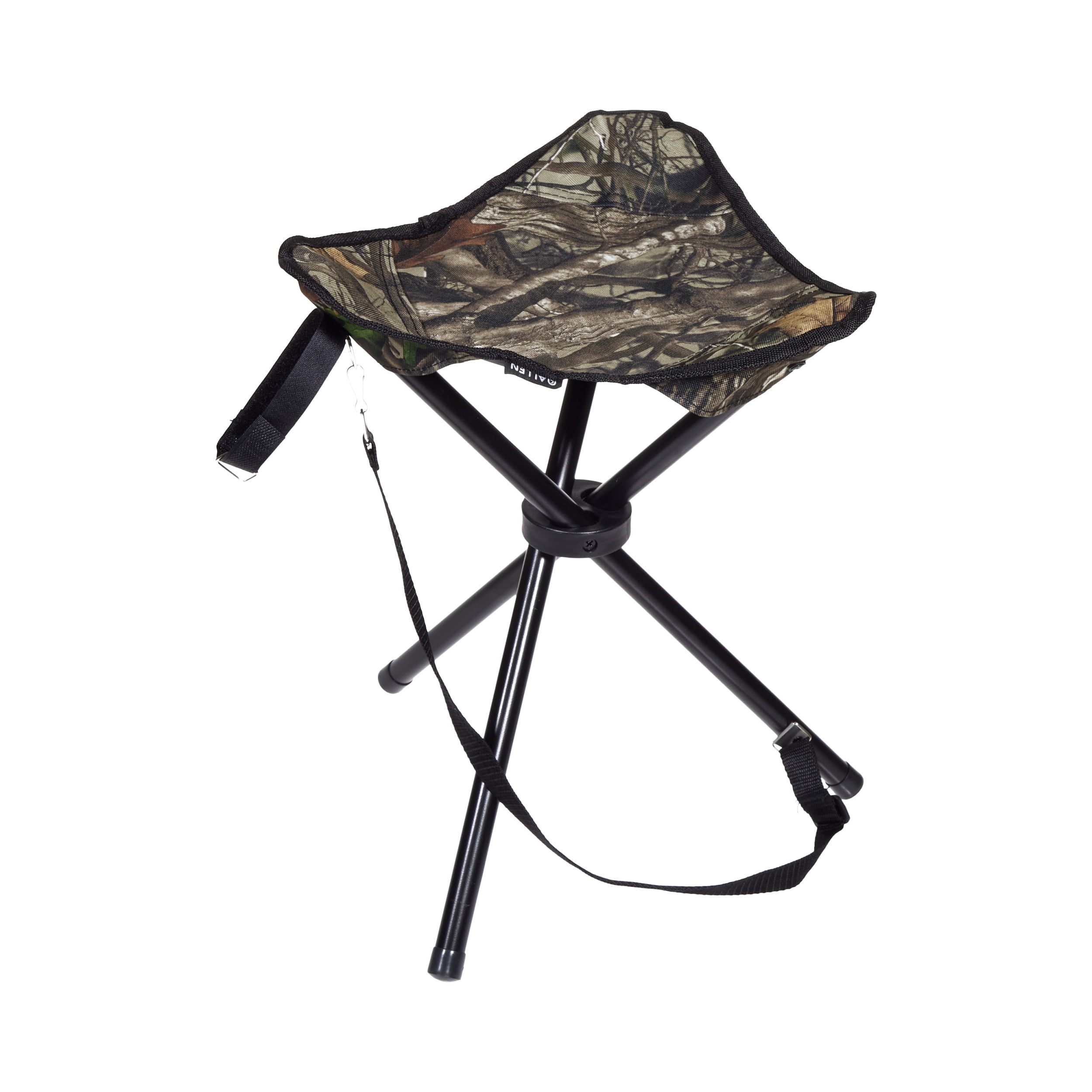 Vanish Camo Three Leg Folding Portable Hunting Stool by Allen Company, Next G2 Camo, Steel, 2.05 Lb