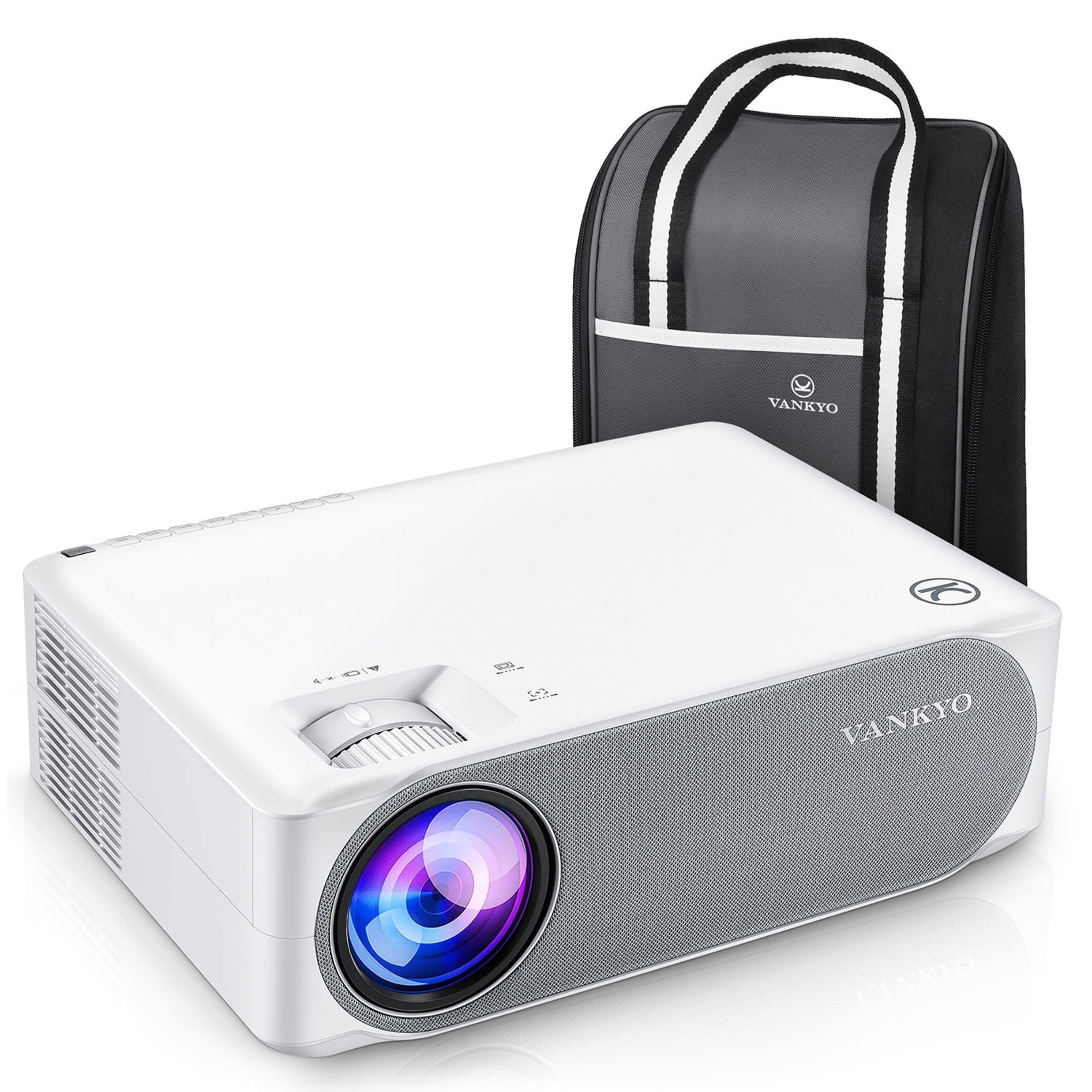 Vankyo Performance V630 300" FHD 1080P Native Video Projector, White