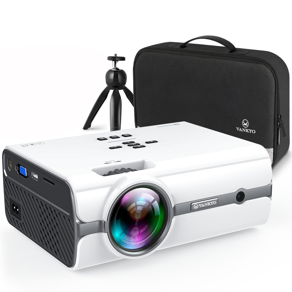 VANKYO Leisure 410 Native 720P LCD Home Theater Projector, Portable Projector compatiable with iOS/Android Connection, HDMI, PS4, VGA, USB for Home Entertainment & Outdoor Activities