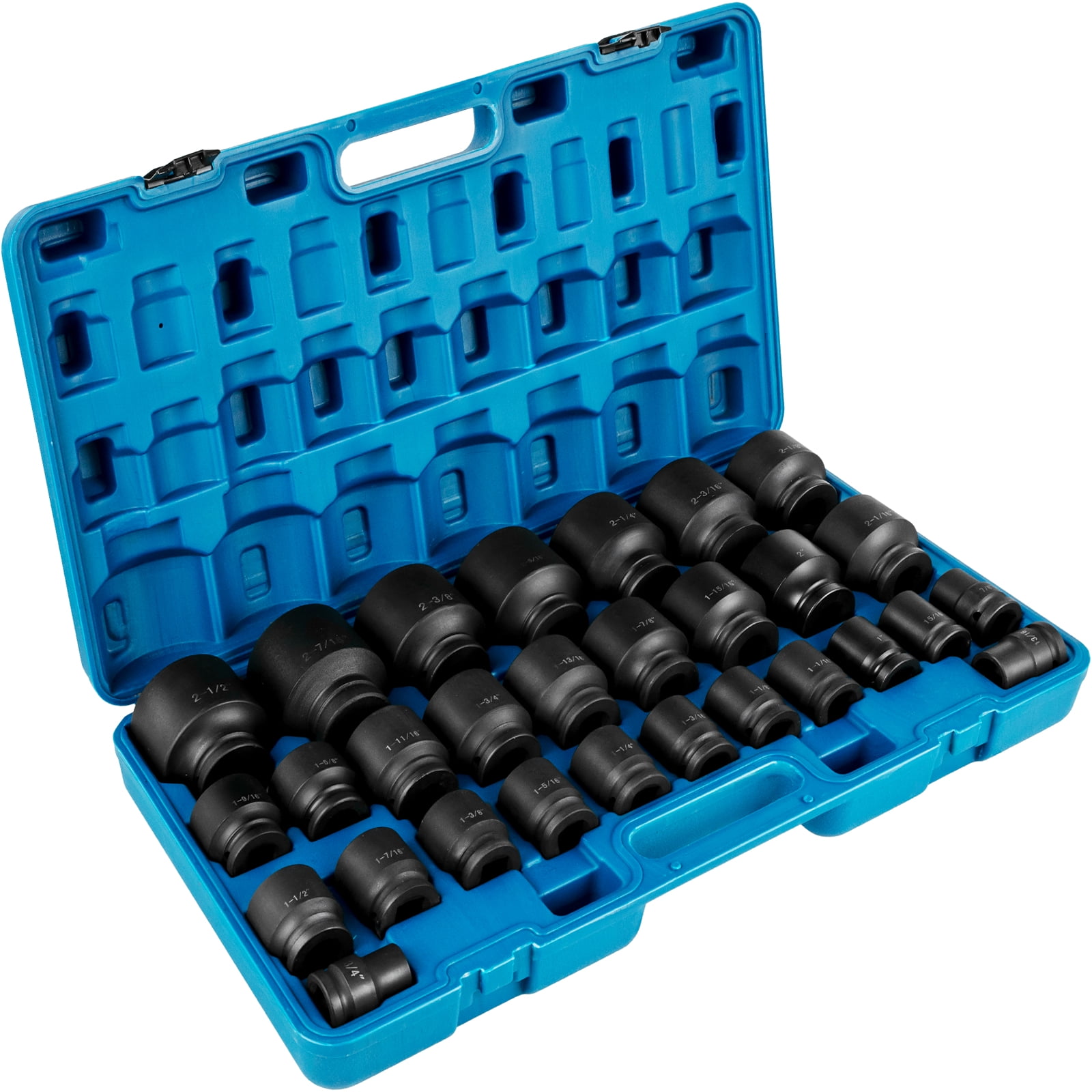 VEVOR Impact Socket Set, 3/4" Impact SAE 29 Piece Socket Wrench & Set