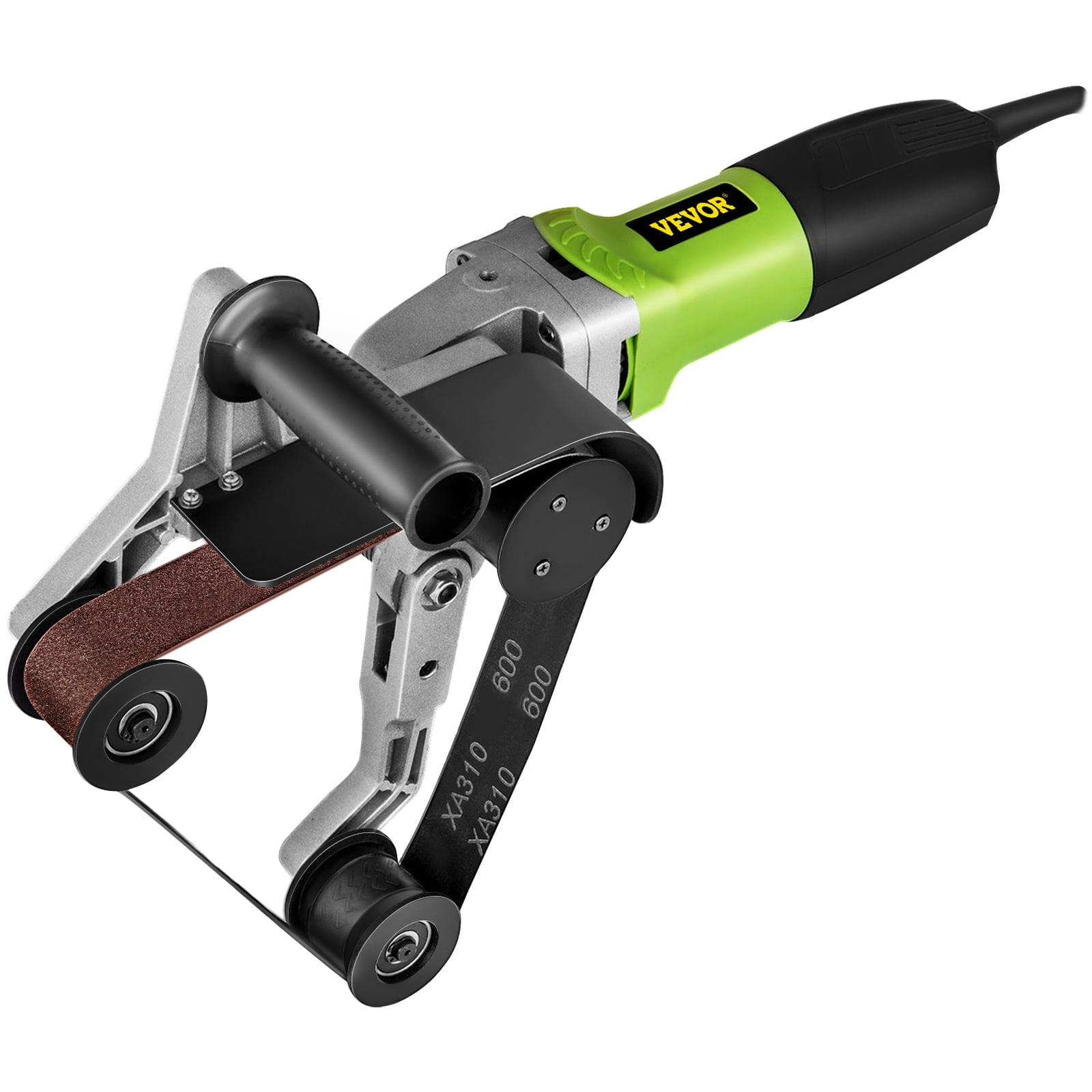 VEVOR Tube Belt Sander Pipe Polisher Pipe Grinder 800W 180mm Diameter Sander Polisher Grinder Professional Pipe Tube Belt Tube Sander and Polisher for Burnishing Finishing Steel Stainless Steel