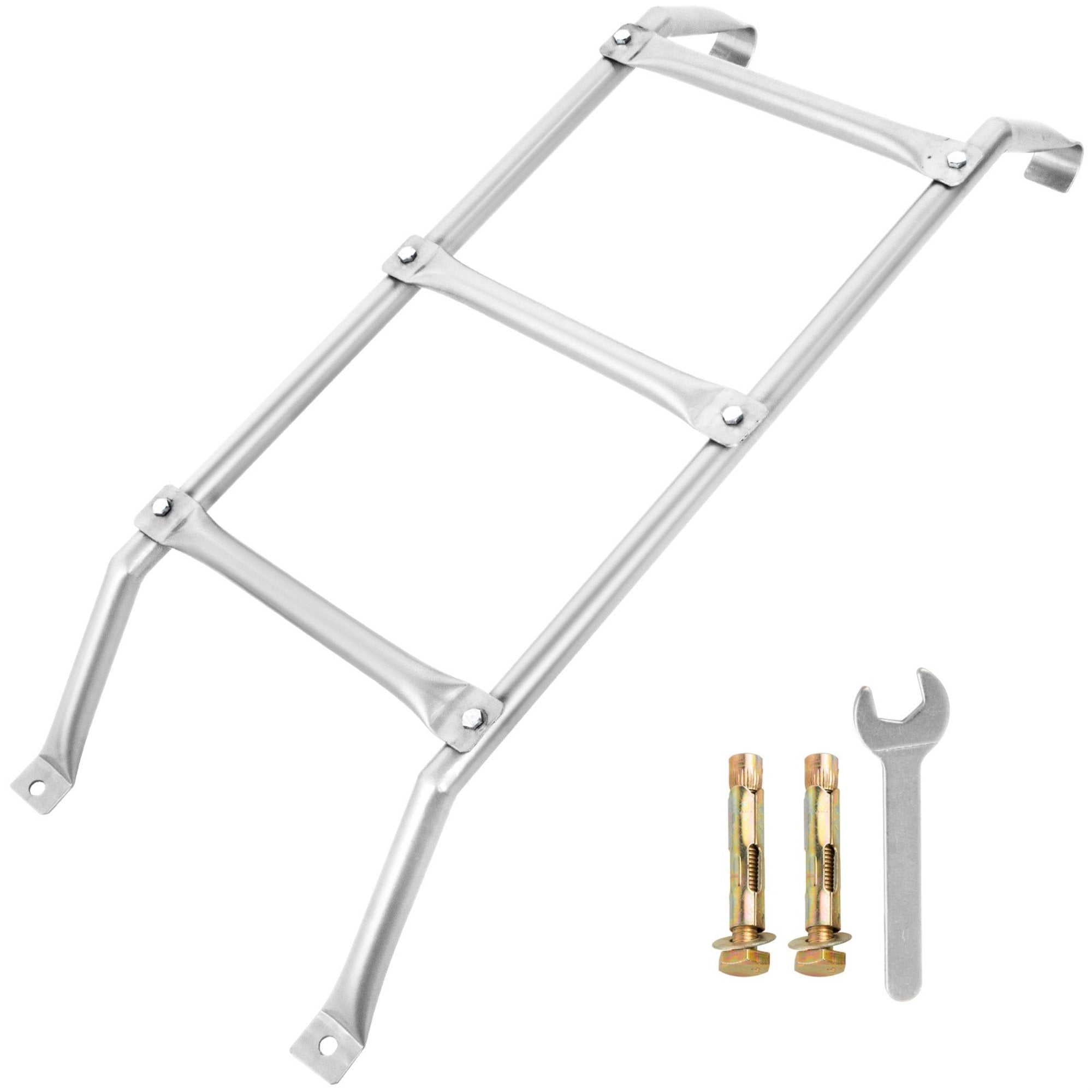 VEVOR 3 Steps Basement Egress Loft Window Well Attic Parts Escape Ladder Emergency Window