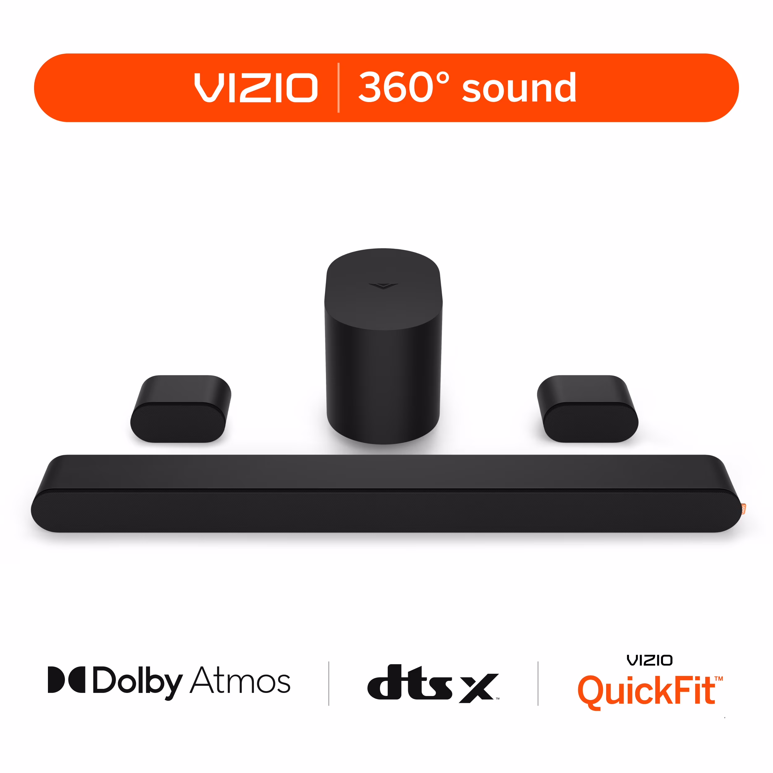 VIZIO 5.1 Soundbar SE with Dolby Atmos and DTS:X (NEW) SV510X-0806