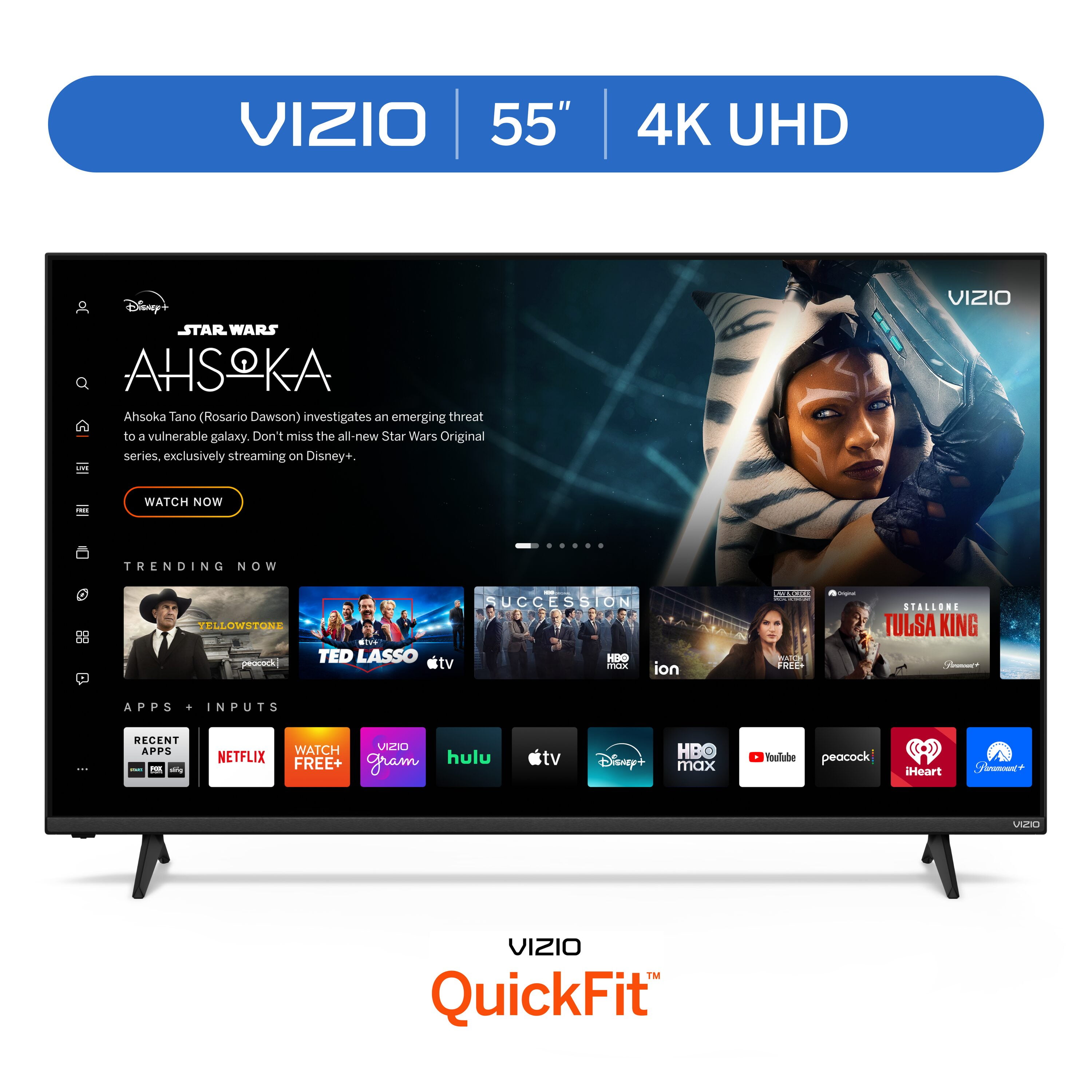VIZIO 55” Class 4K UHD LED HDR Smart TV (V4K55M-08)