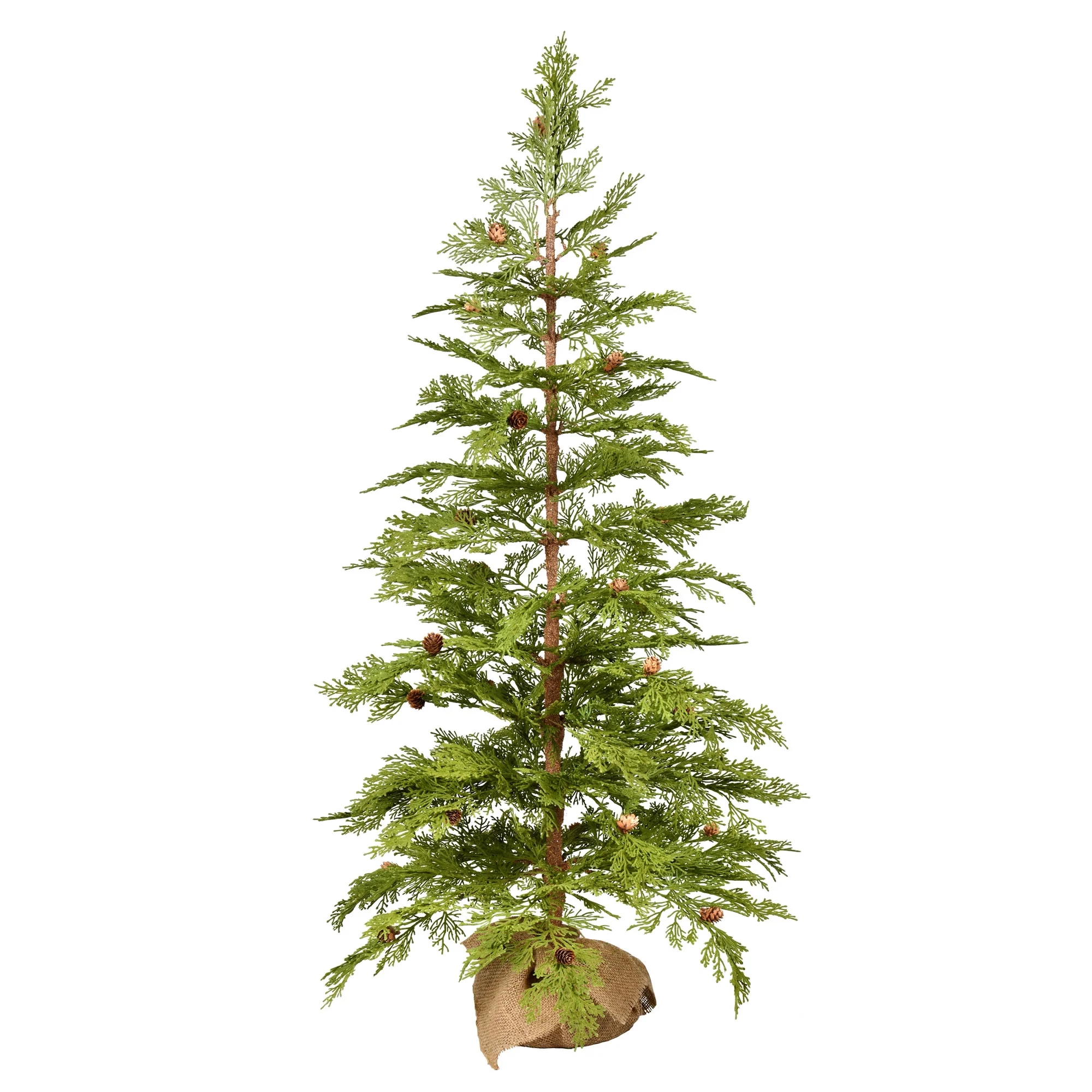 Vickerman 48" Cedar Pine Artificial Christmas Tree, Unlit