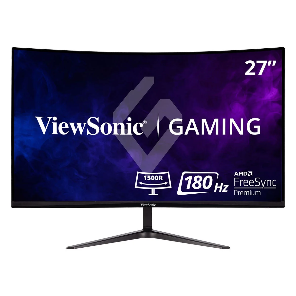 ViewSonic VX3218-PC-MHD 32" 16:9 Full HD 165Hz MVA LED Curved Gaming Monitor, Built-In Speakers