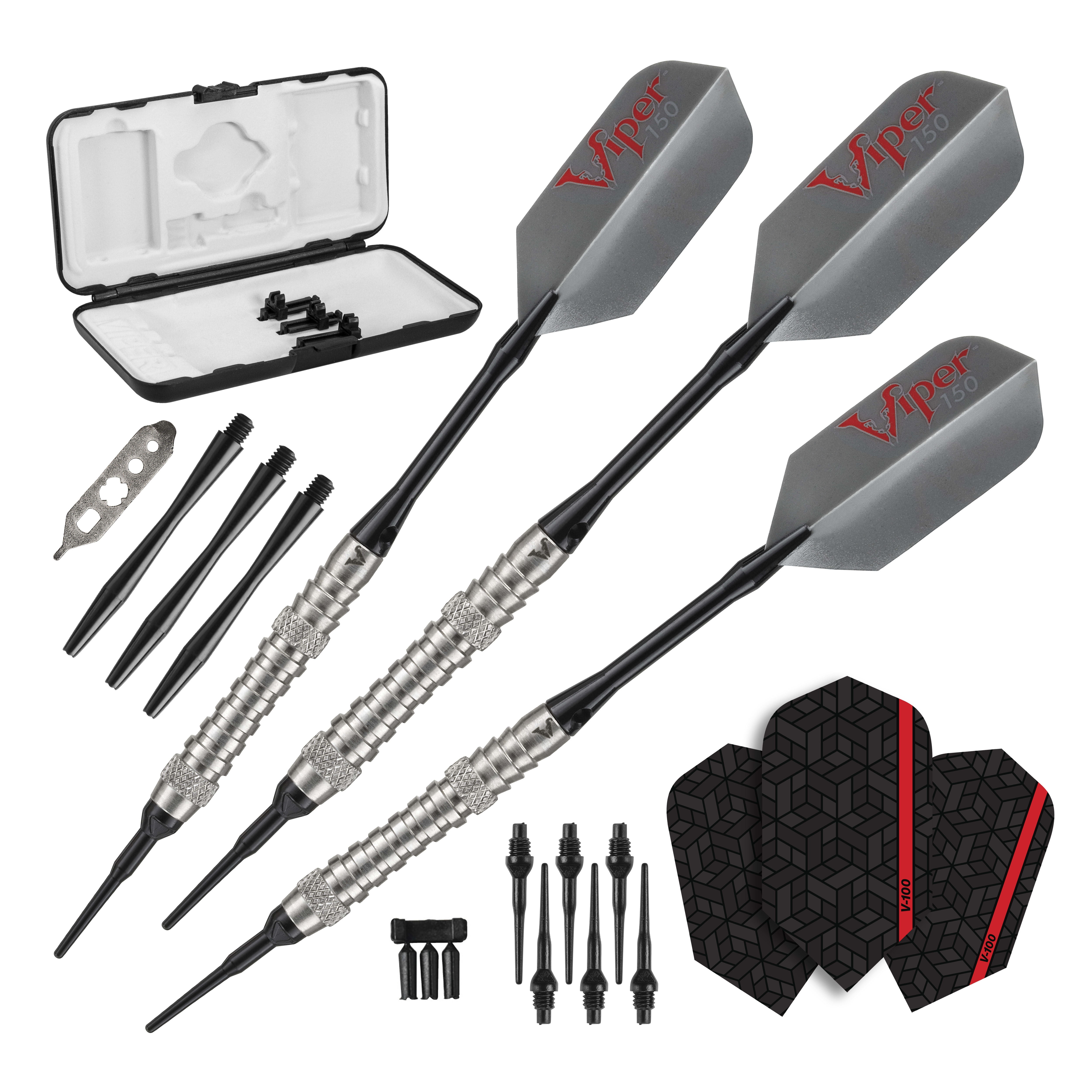Viper V-Factor 90% Tungsten Professional Soft Tip Dart Set, 20 Grams