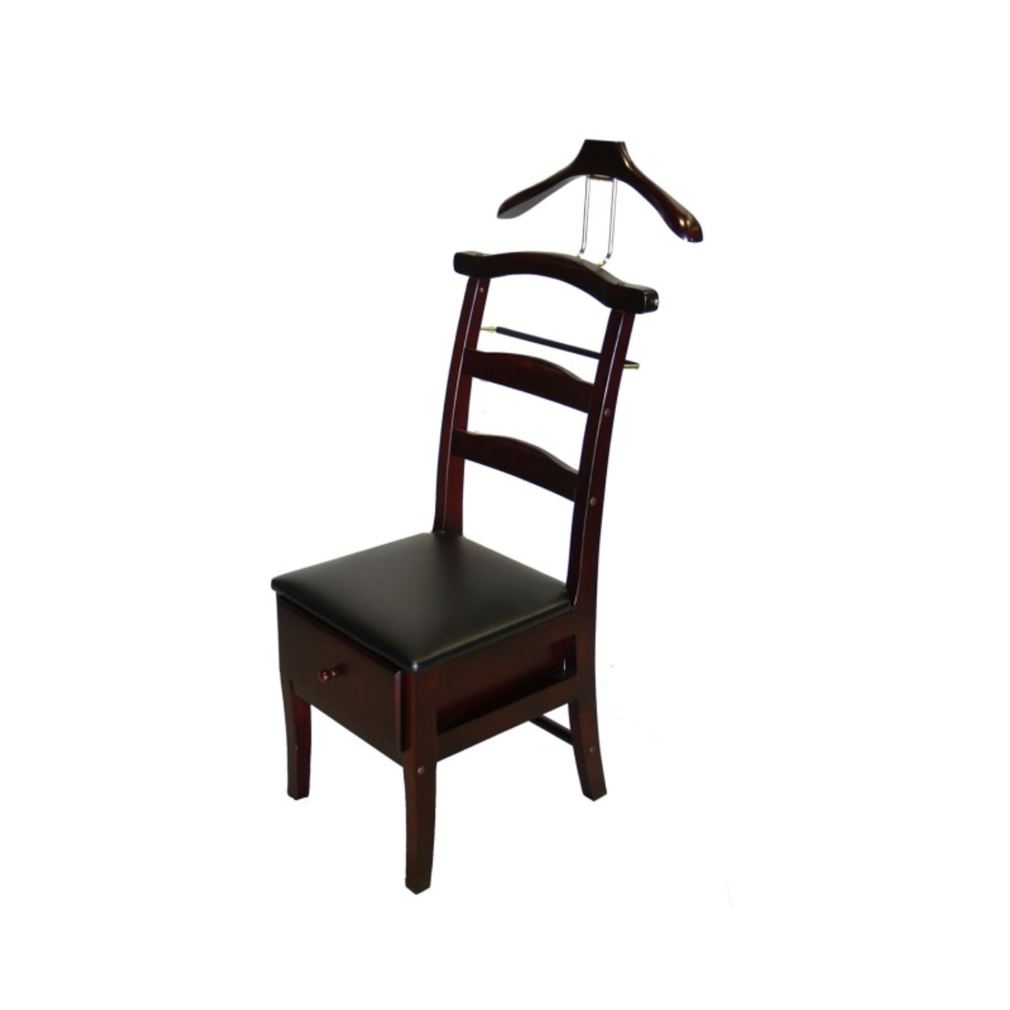Vl16142 Manchester Chair Valet Mahogany Finish
