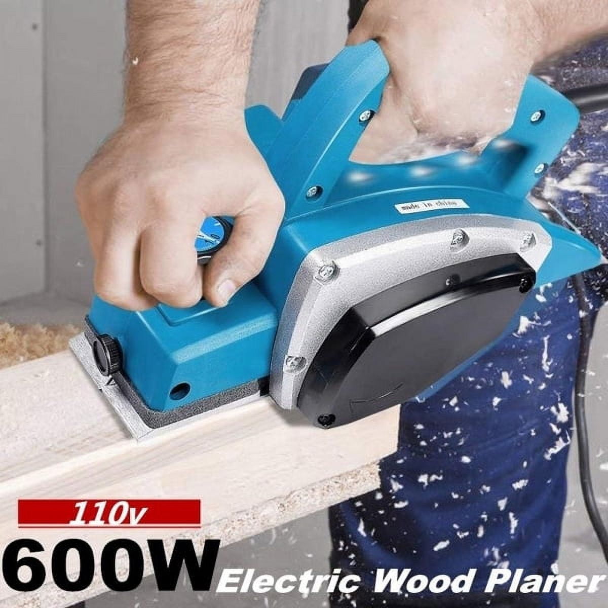 Vobor 800W, 110V Electric Hand Held Wood working Power Planer