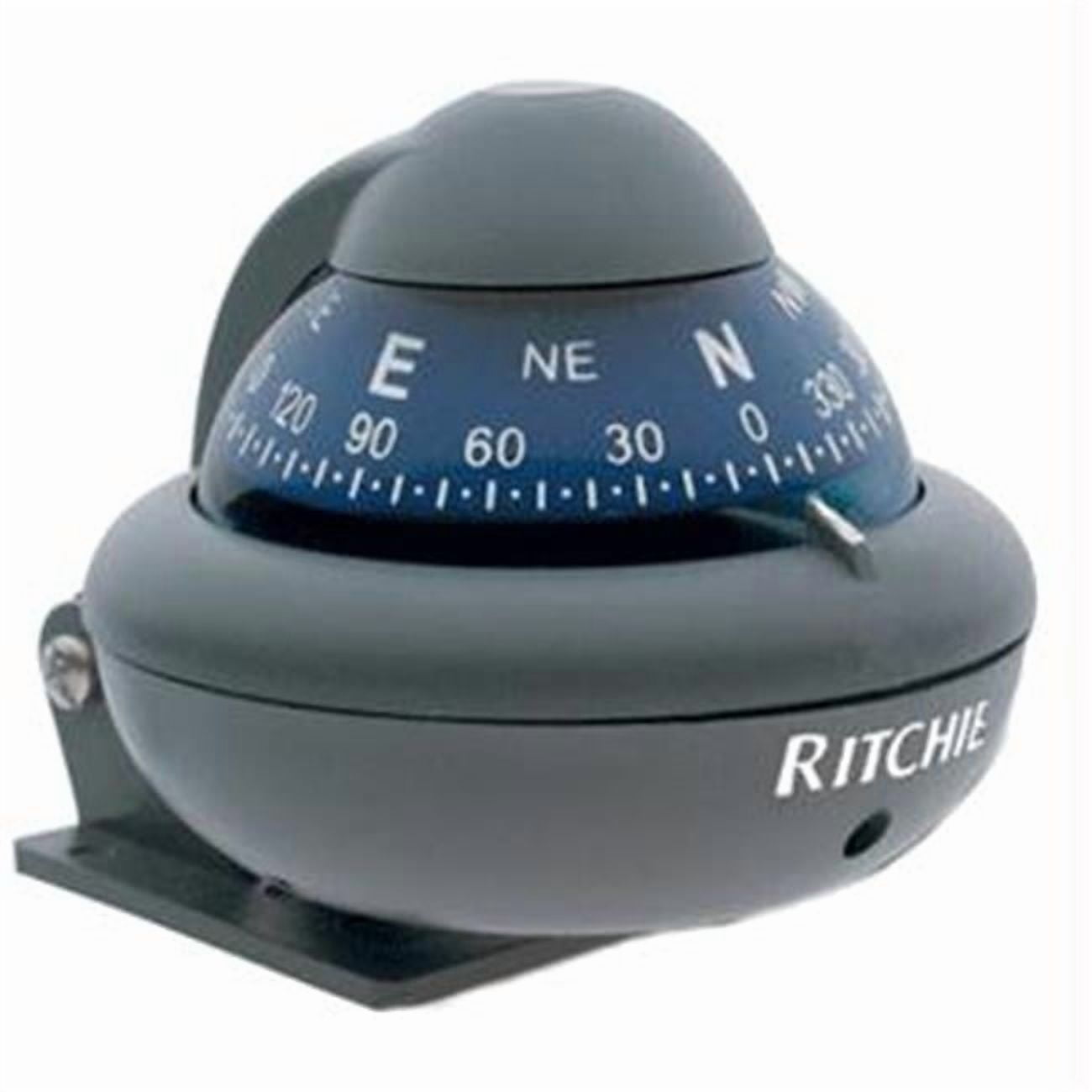 Ritchie Navigation X-10-M RitchieSport Compass - Marine, Gray with Blue Dial
