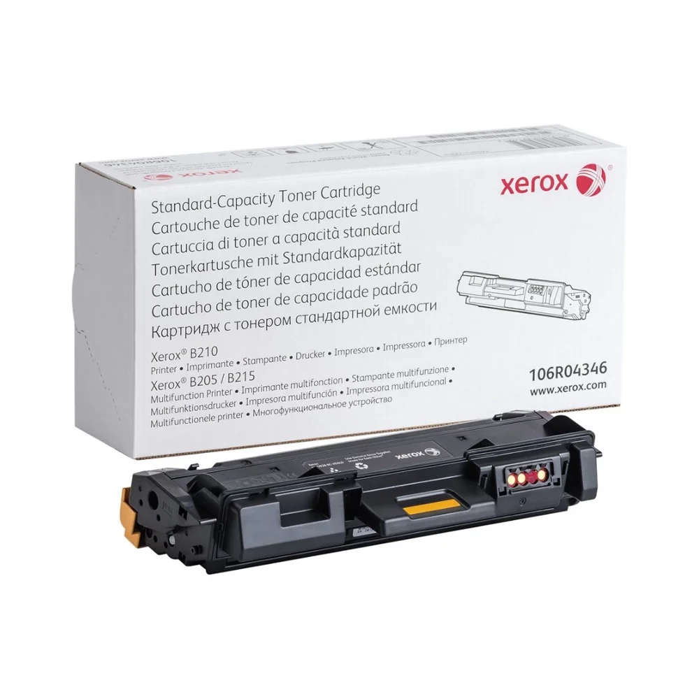 Xerox B210/B205/B215 Standard Capacity BLACK Toner Cartridge (1500 Pages), 095205891652