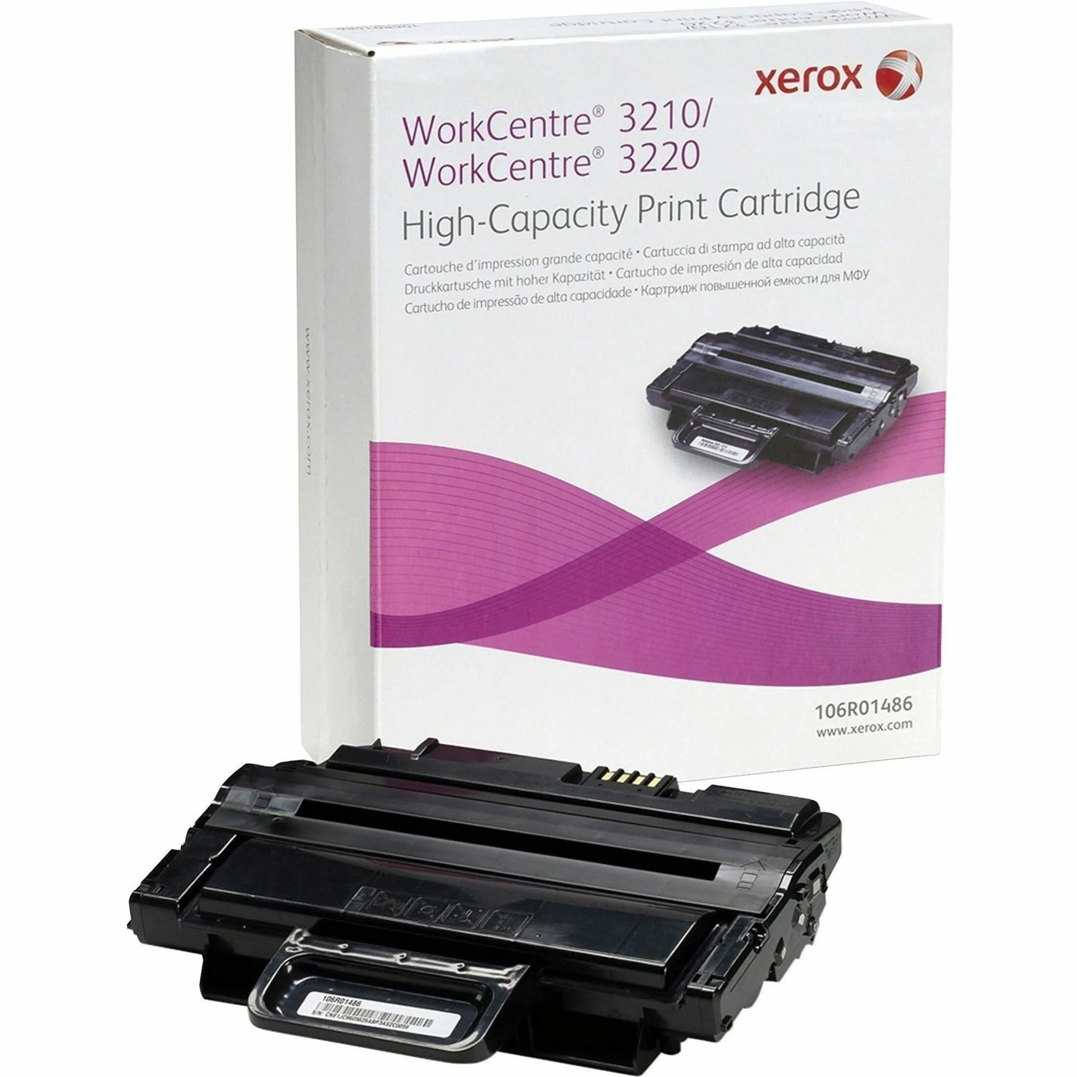 Xerox 106r01486 High-yield Toner, 4100 Page-yield, Black